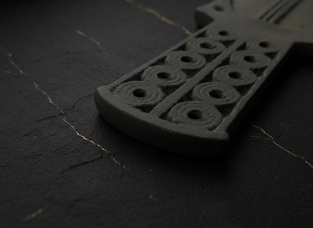 Cimmerian Iron Dagger Early Steppe Weapon Collectible Artifact 8th Century BC - 3