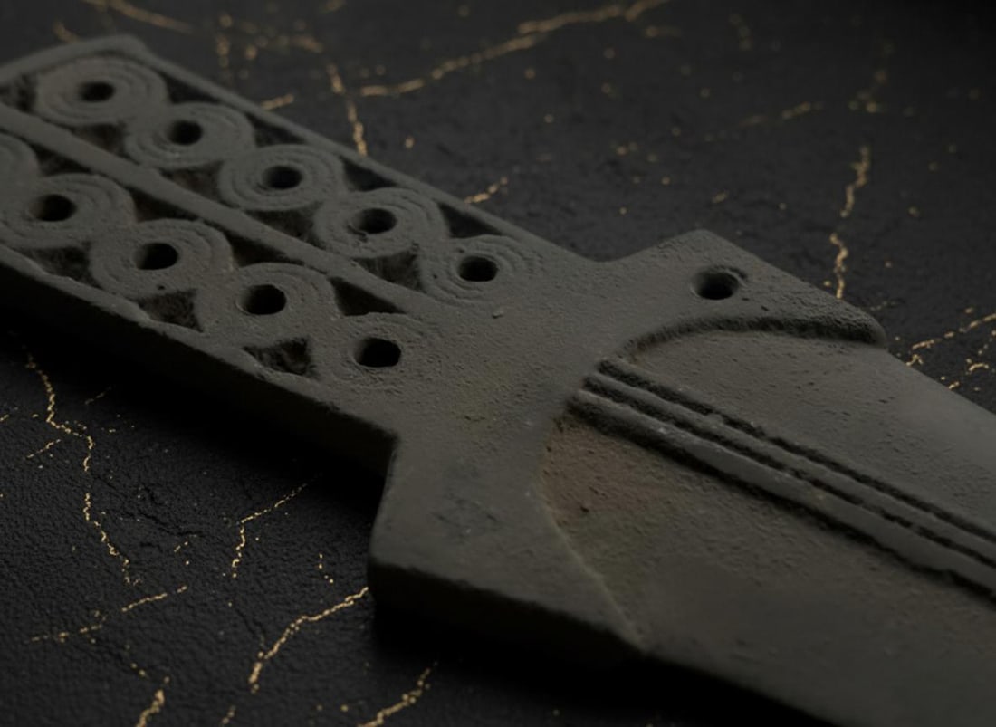 Cimmerian Iron Dagger Early Steppe Weapon Collectible Artifact 8th Century BC - 4