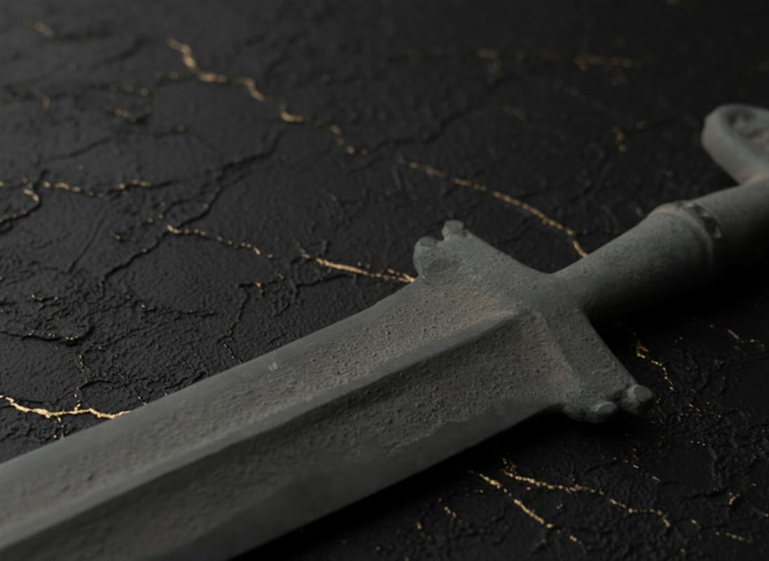 Ancient Scythian Akinak Dagger Collectible Short Sword 30 cm - 10