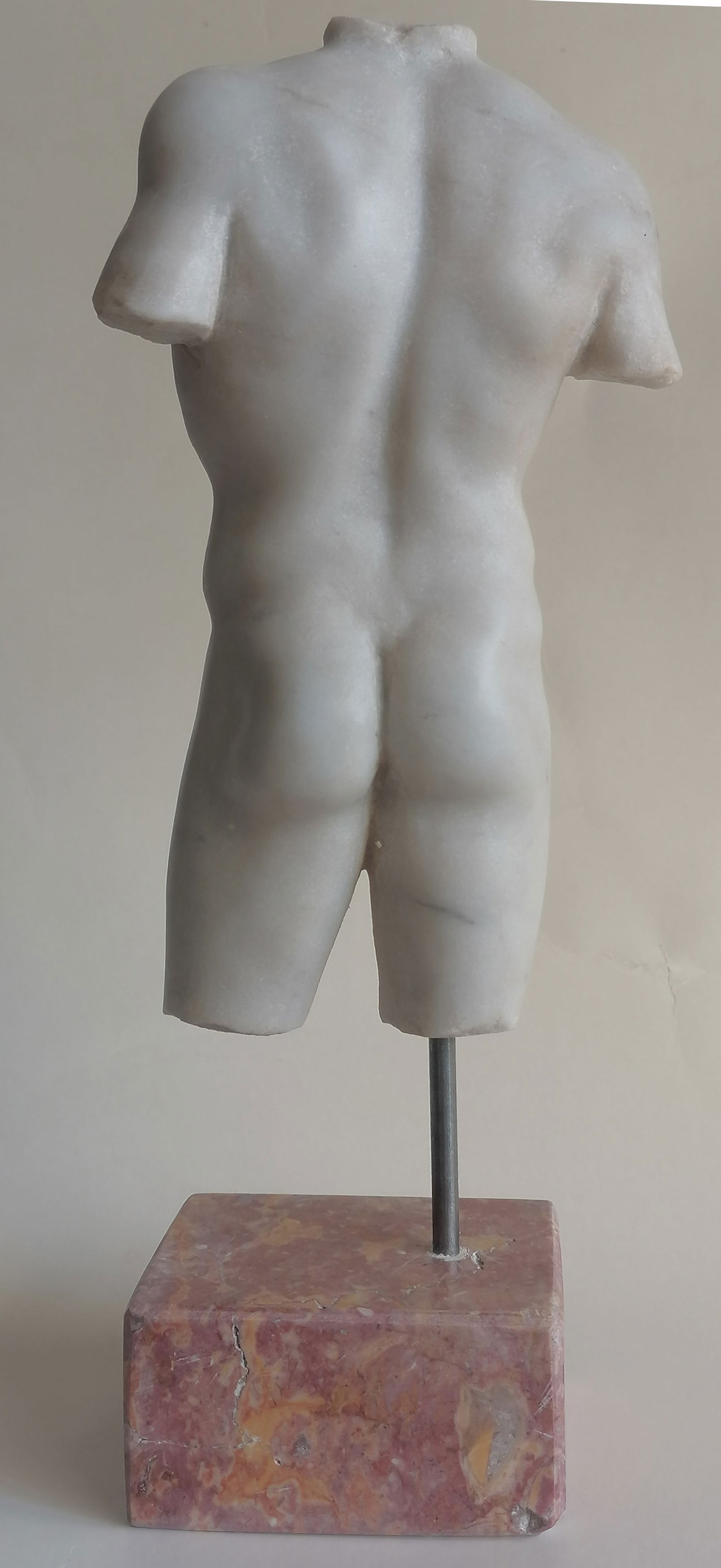 Marble little male torso - 4