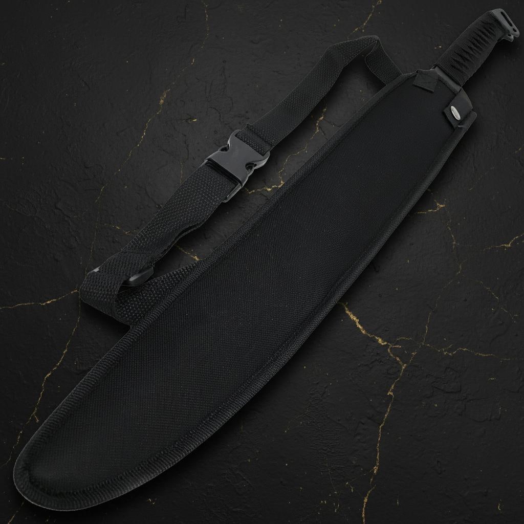 Twin Ninja Katana Sword Set 27.5" Tactical Combat Machete Fixed Blades - 2