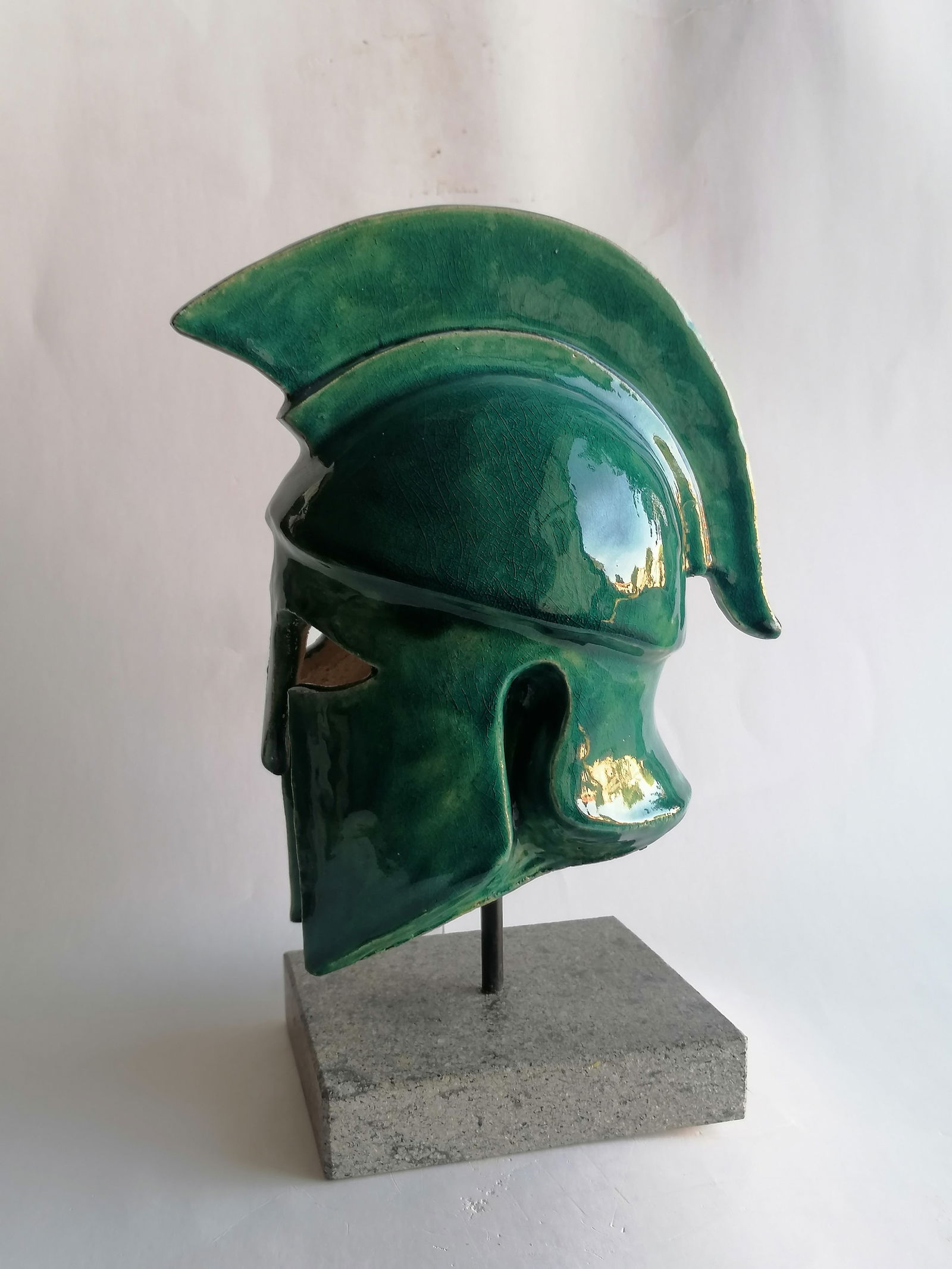Greek ceramic helmet - 4