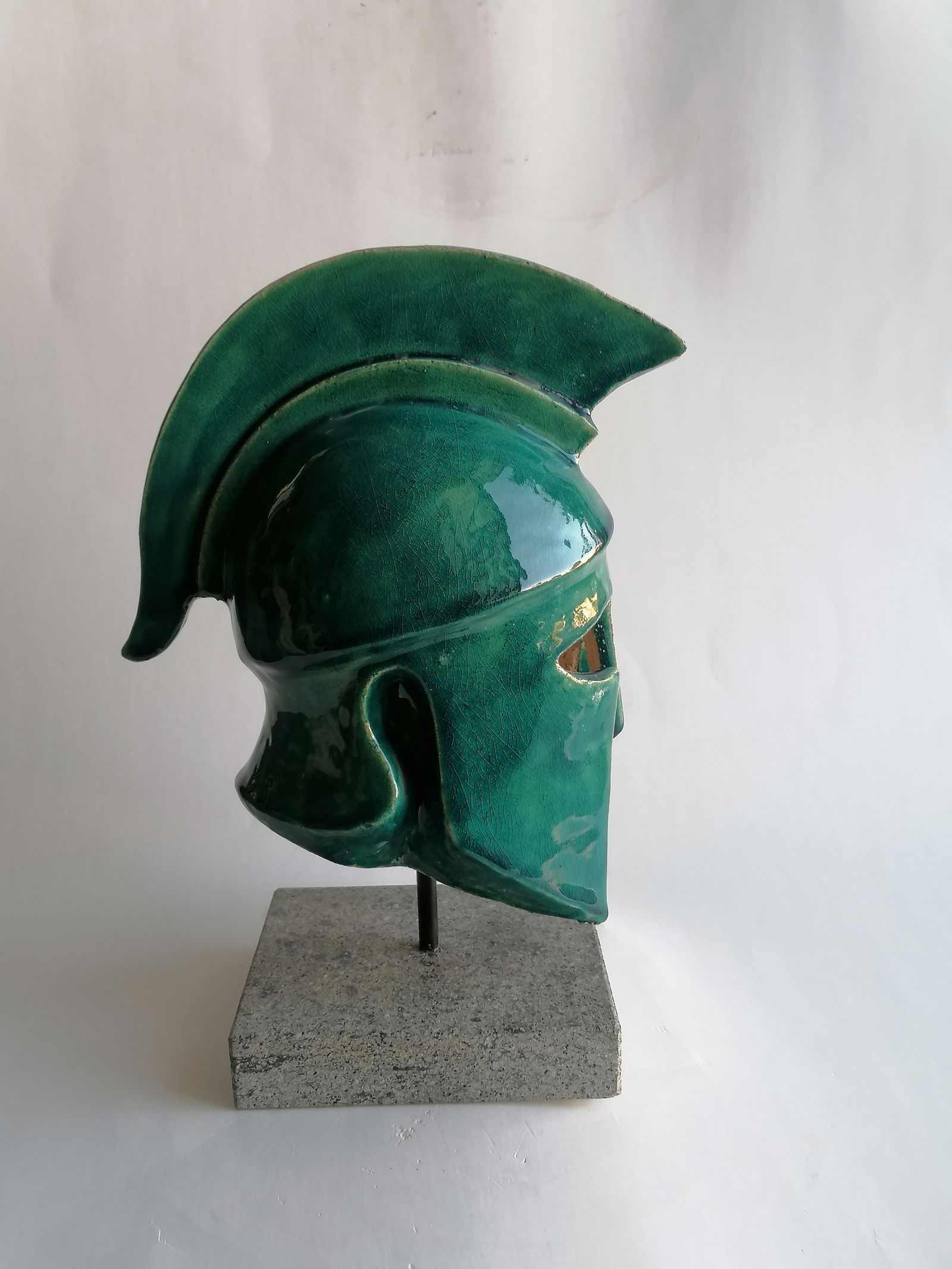 Greek ceramic helmet - 7