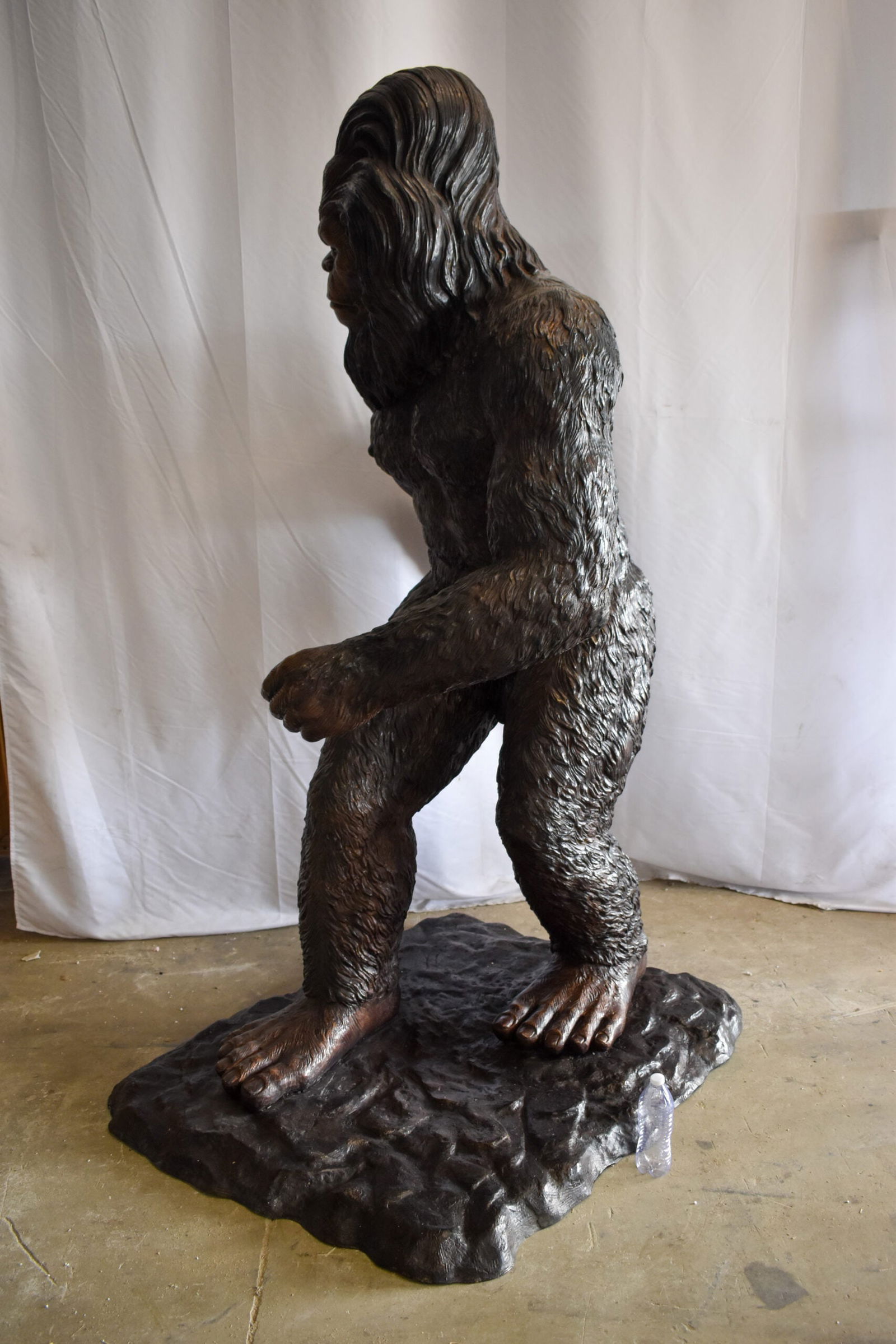 Bigfoot The Legendary Creature, Giant Bronze Statue Replica 42" x 63" x 83"H - 3