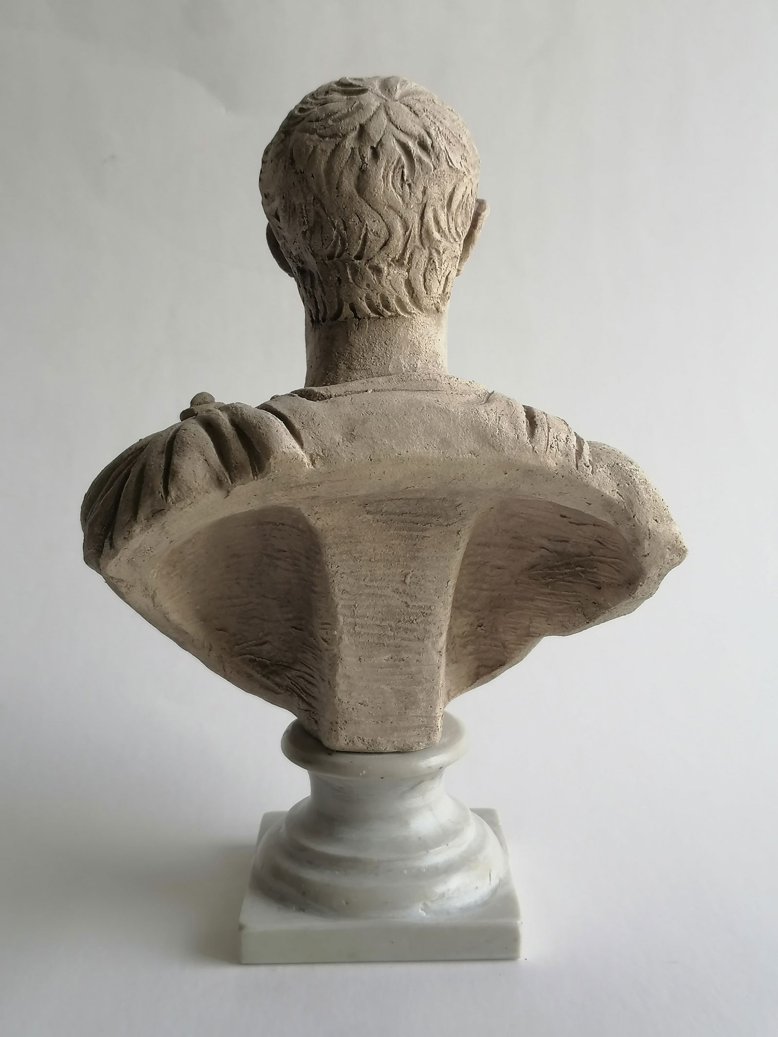 Julius Caesar ceramic bust - 5