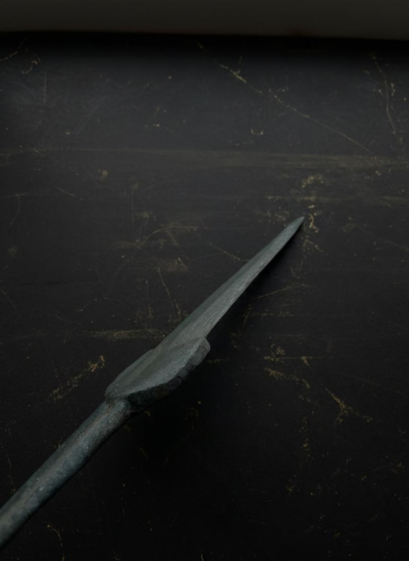 Ancient Scythian Akinak Short Sword Iron Blade Miniature Artifact 5th Century BC - 7