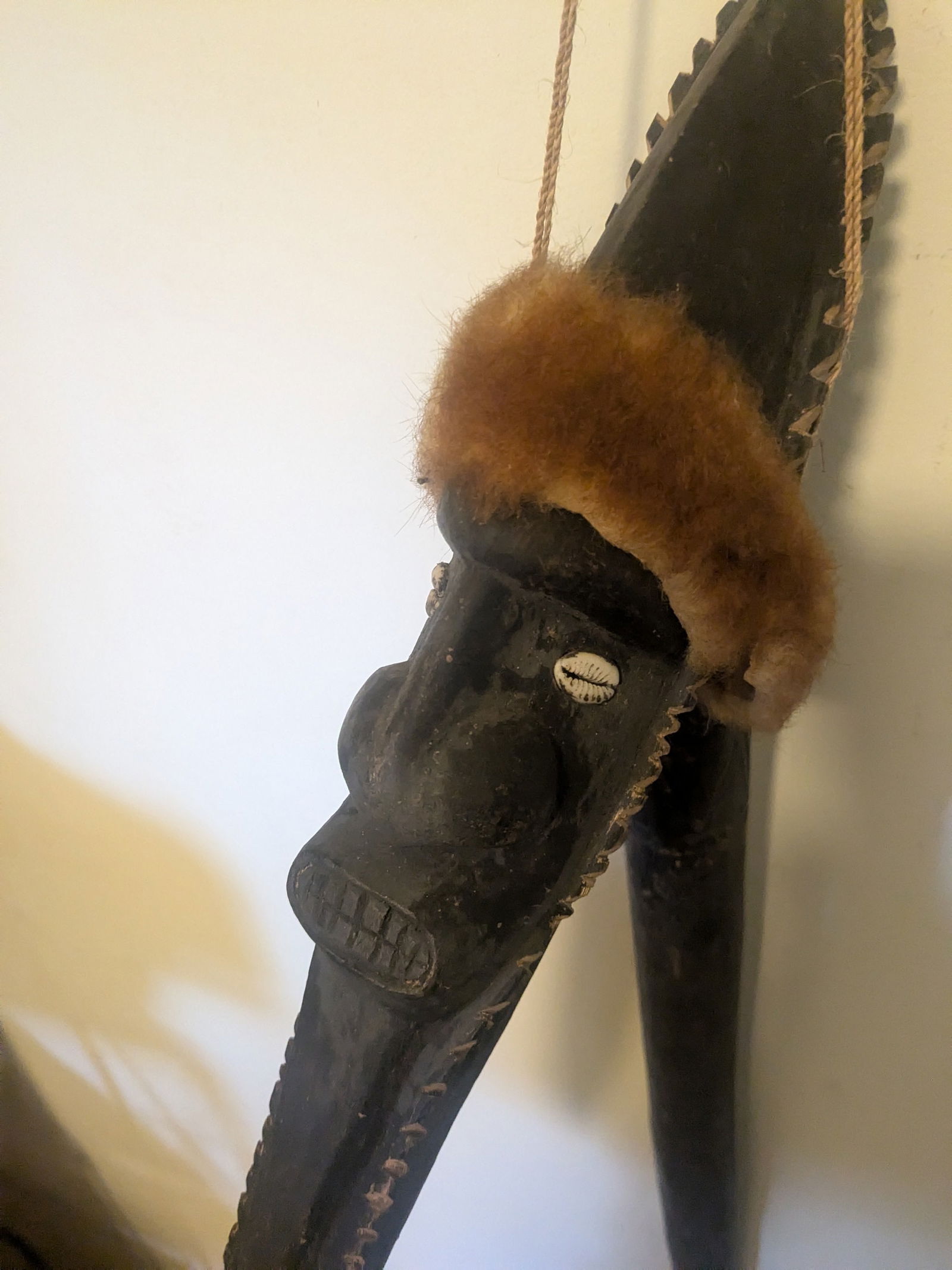 Carved Hook with Tree Kangaroo - 2