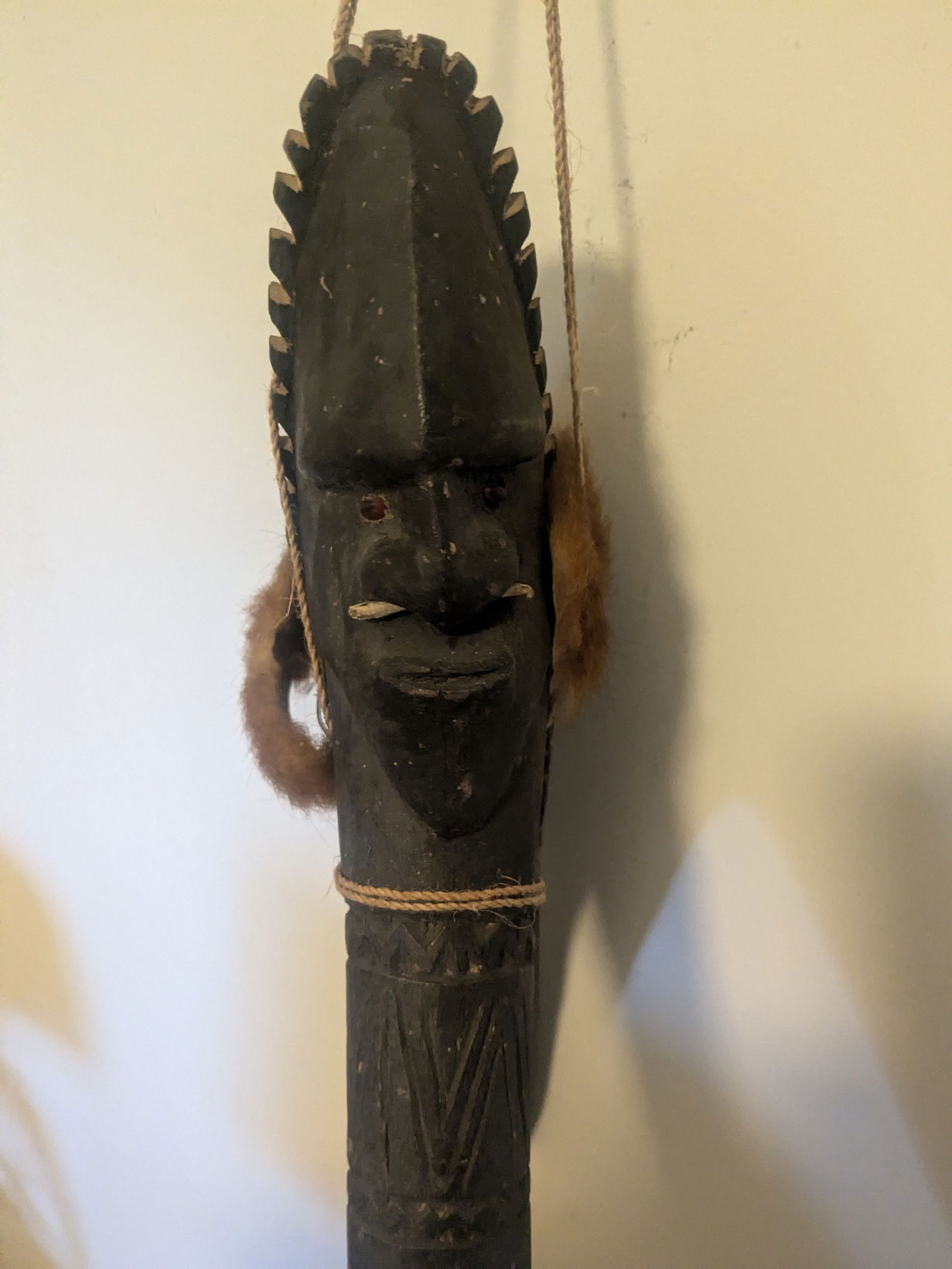 Carved Hook with Tree Kangaroo - 3