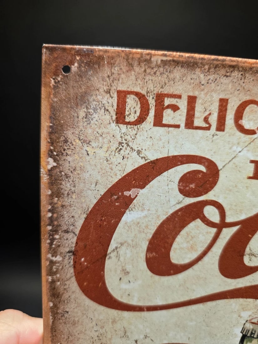 Coca Cola Bottles Sign - 7