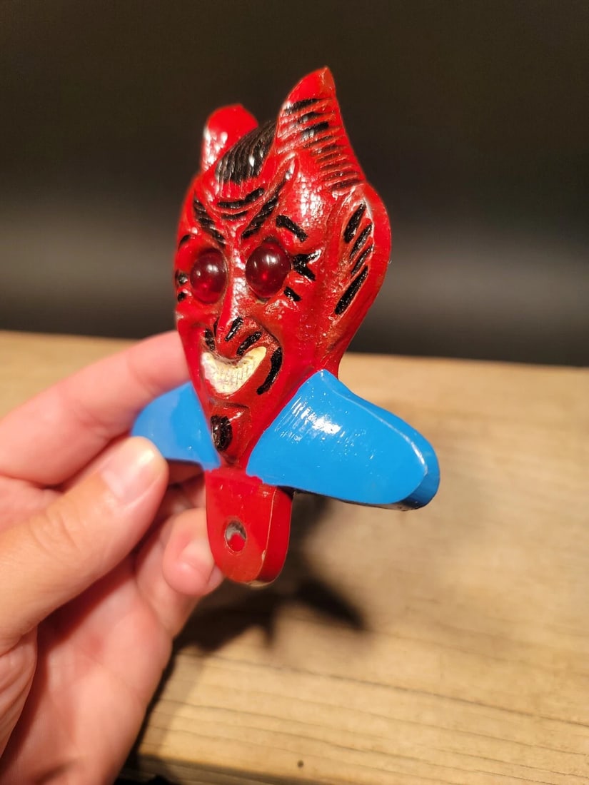 Devil License Plate Fob Topper - 8