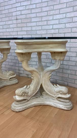 Hollywood Regency Figural Console Table - 5