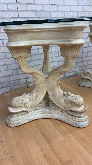 Hollywood Regency Figural Console Table - 6