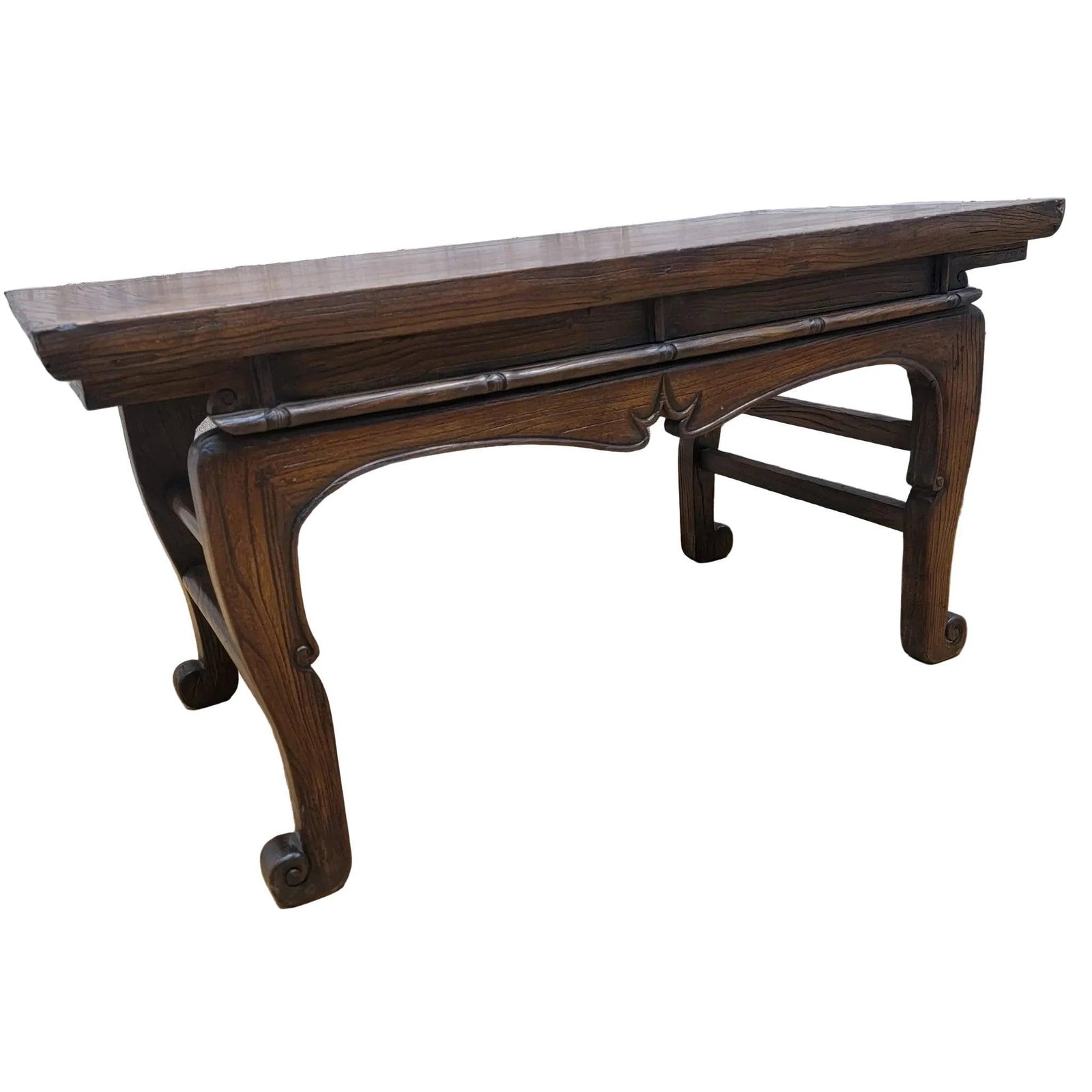 Antique Chinese Elm Coffee Table - 4