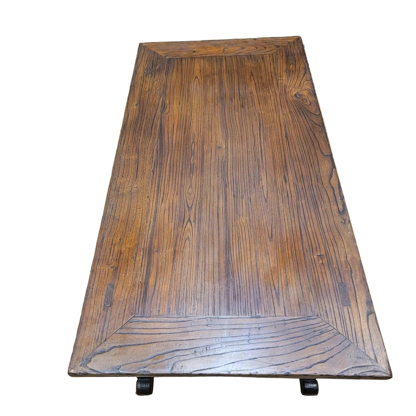 Antique Chinese Elm Coffee Table - 6