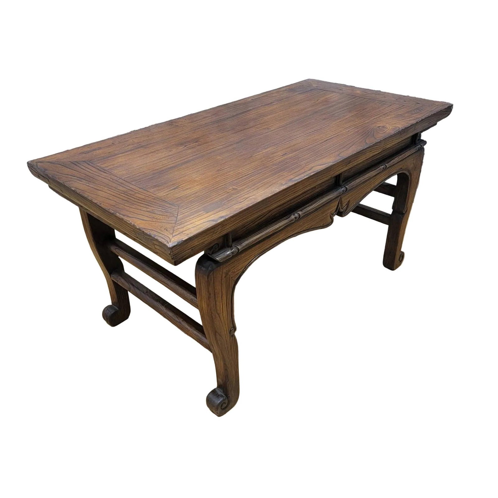 Antique Chinese Elm Coffee Table - 8