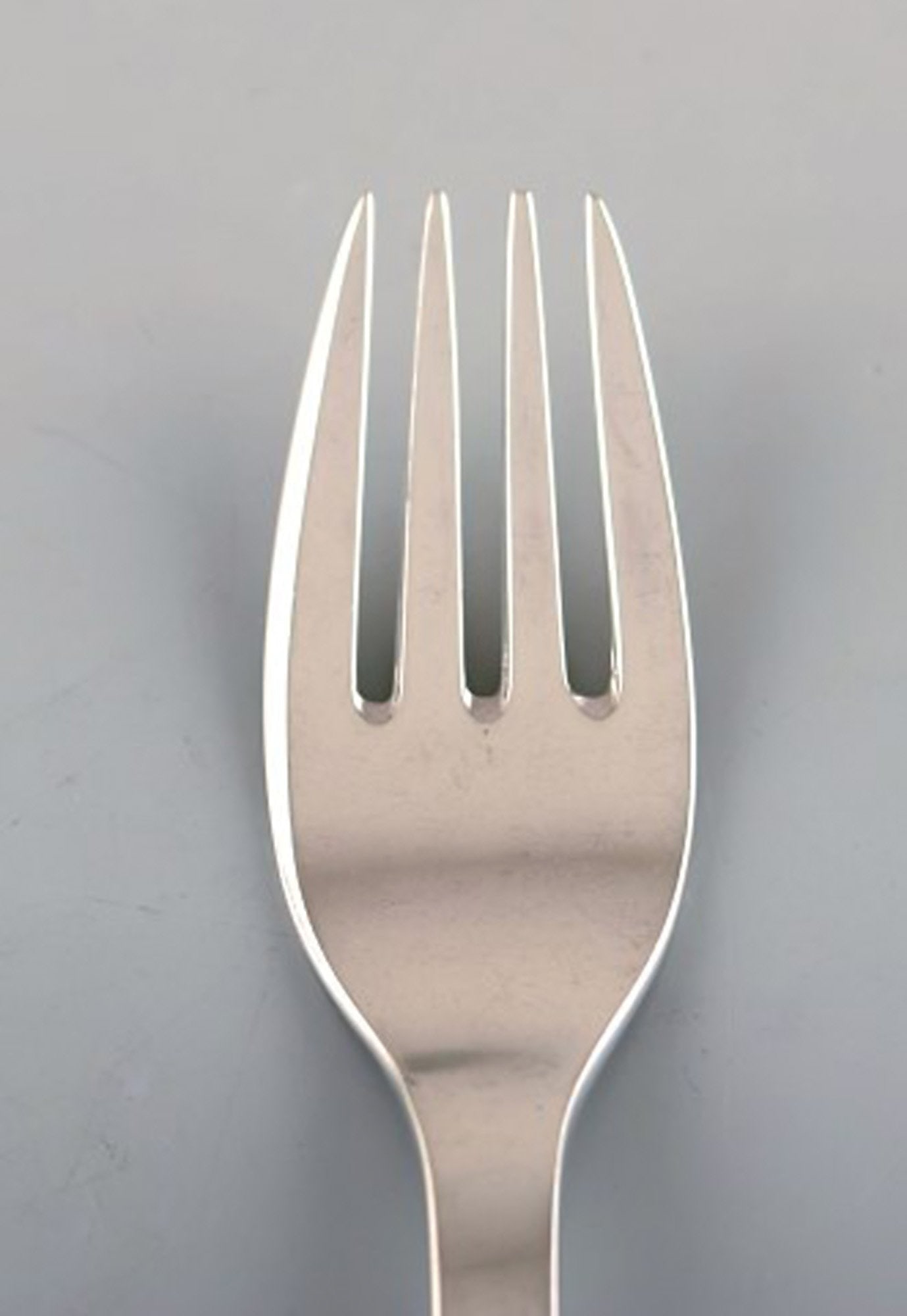 Evald Nielsen number 32 fish cutlery in silver (830). Complete service for twelve people. - 4