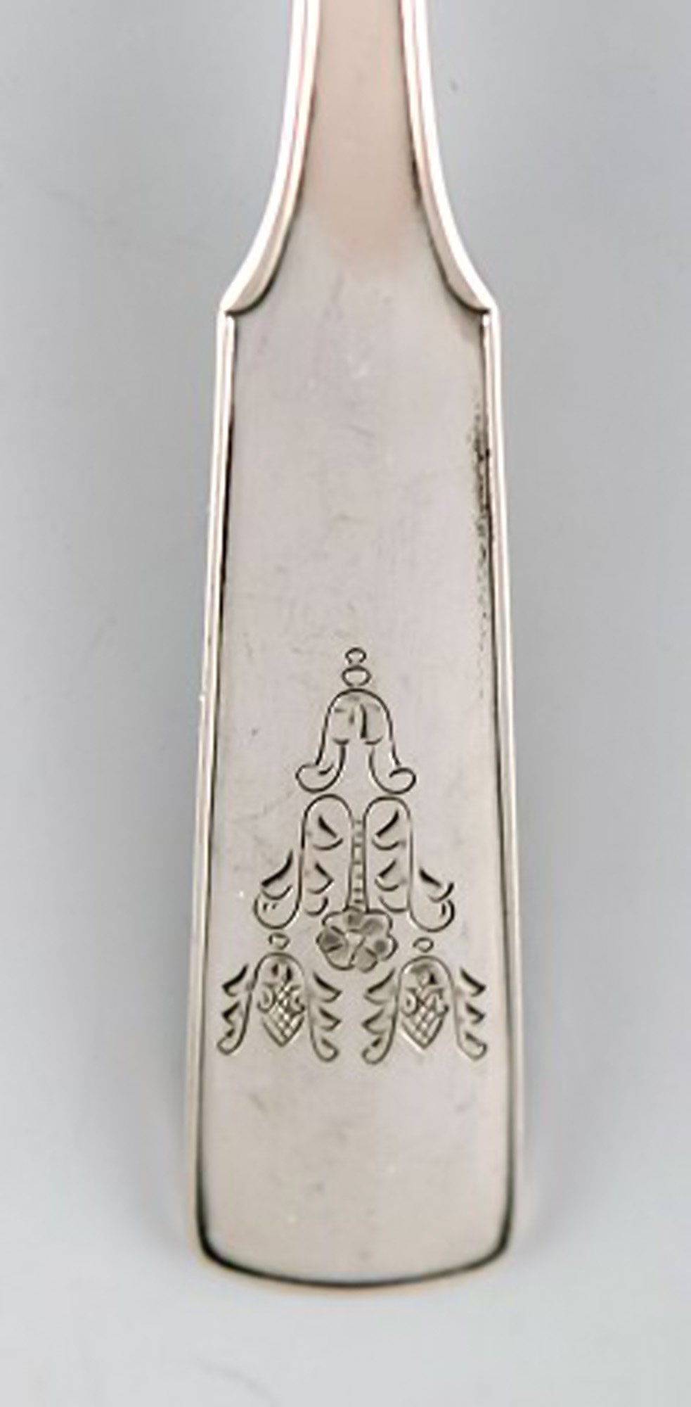 Hans Hansen silverware number 2. Serving spade in silver (830). 1936. - 2