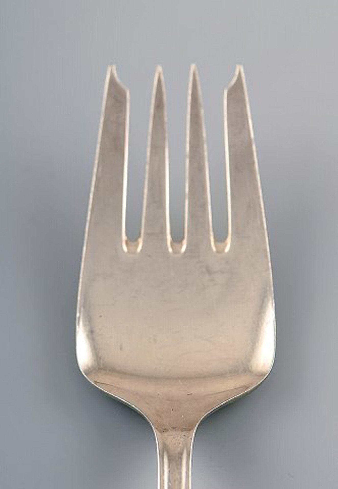 Georg Jensen Sterling Silver Cypress lunch forks. 3 pcs. in stock. - 3