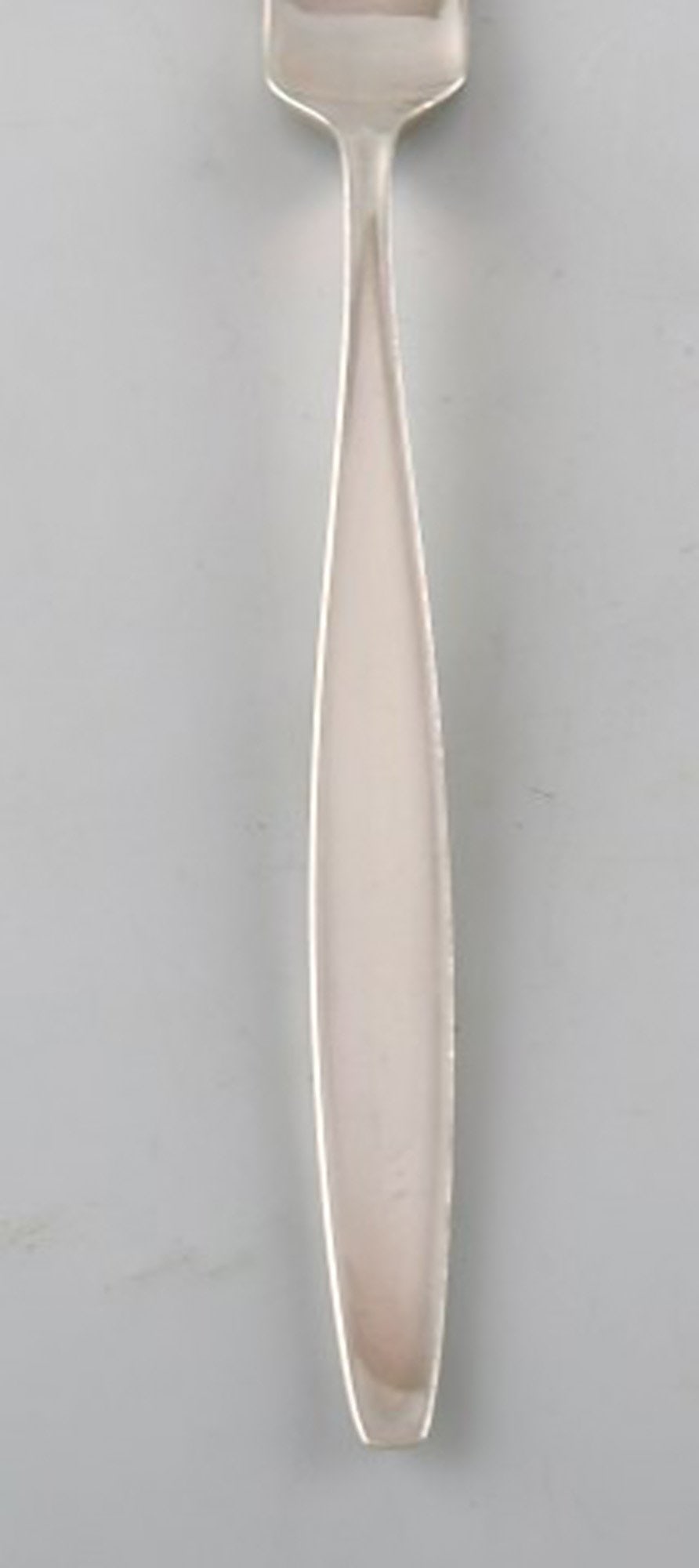 Tias Eckhoff for Georg Jensen. "Cypress" cold meat fork in sterling silver. - 2