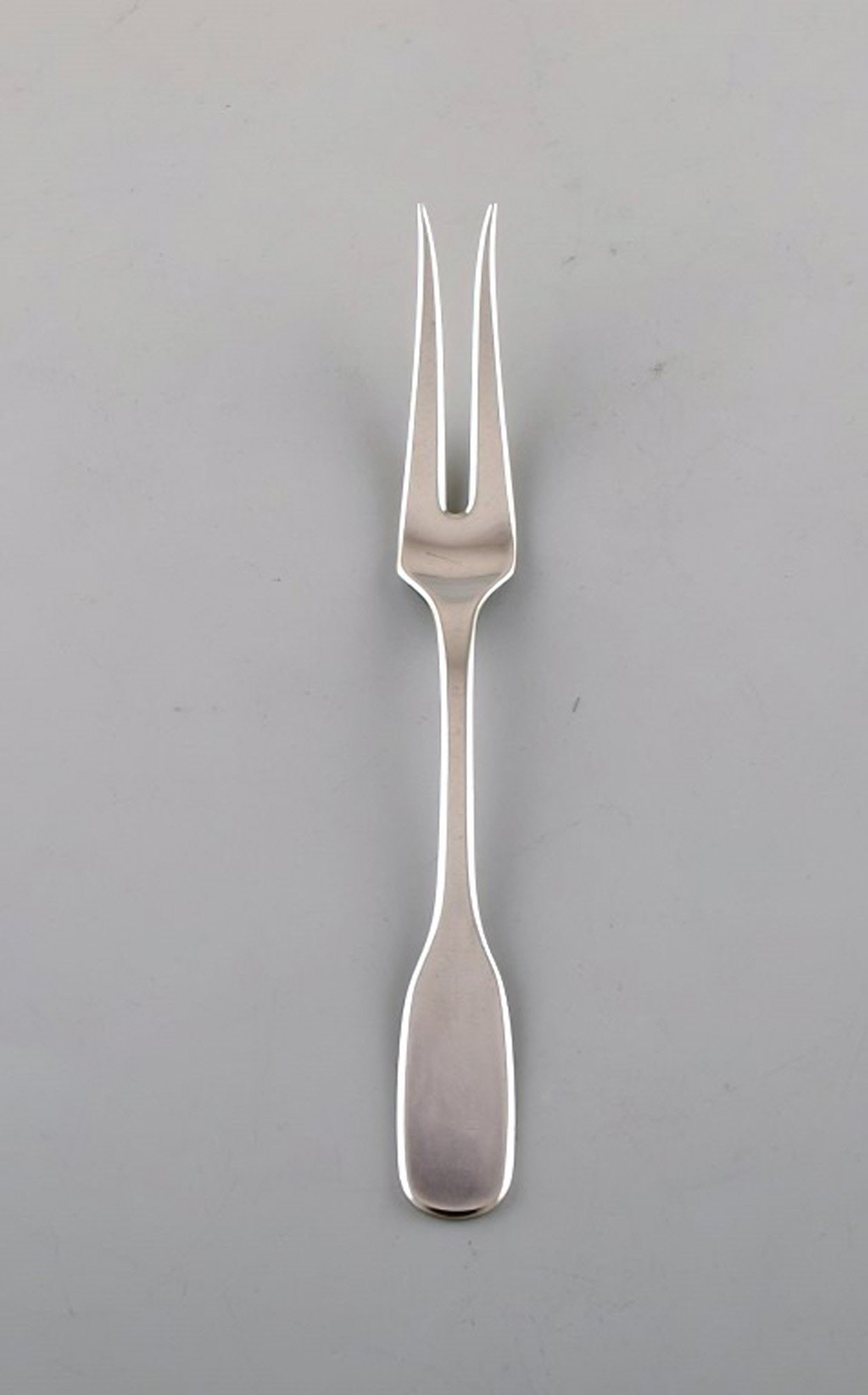 Hans Hansen silver cutlery. "Susanne" sterling silver forks. Danish design, mid 20th century.: Title:Hans Hansen silver cutlery. "Susanne" sterling silver forks. Danish design, mid 20th century. Description:Hans Hansen silver cutlery. "Susanne" sterling silver forks. Danish design, mid 20th cen