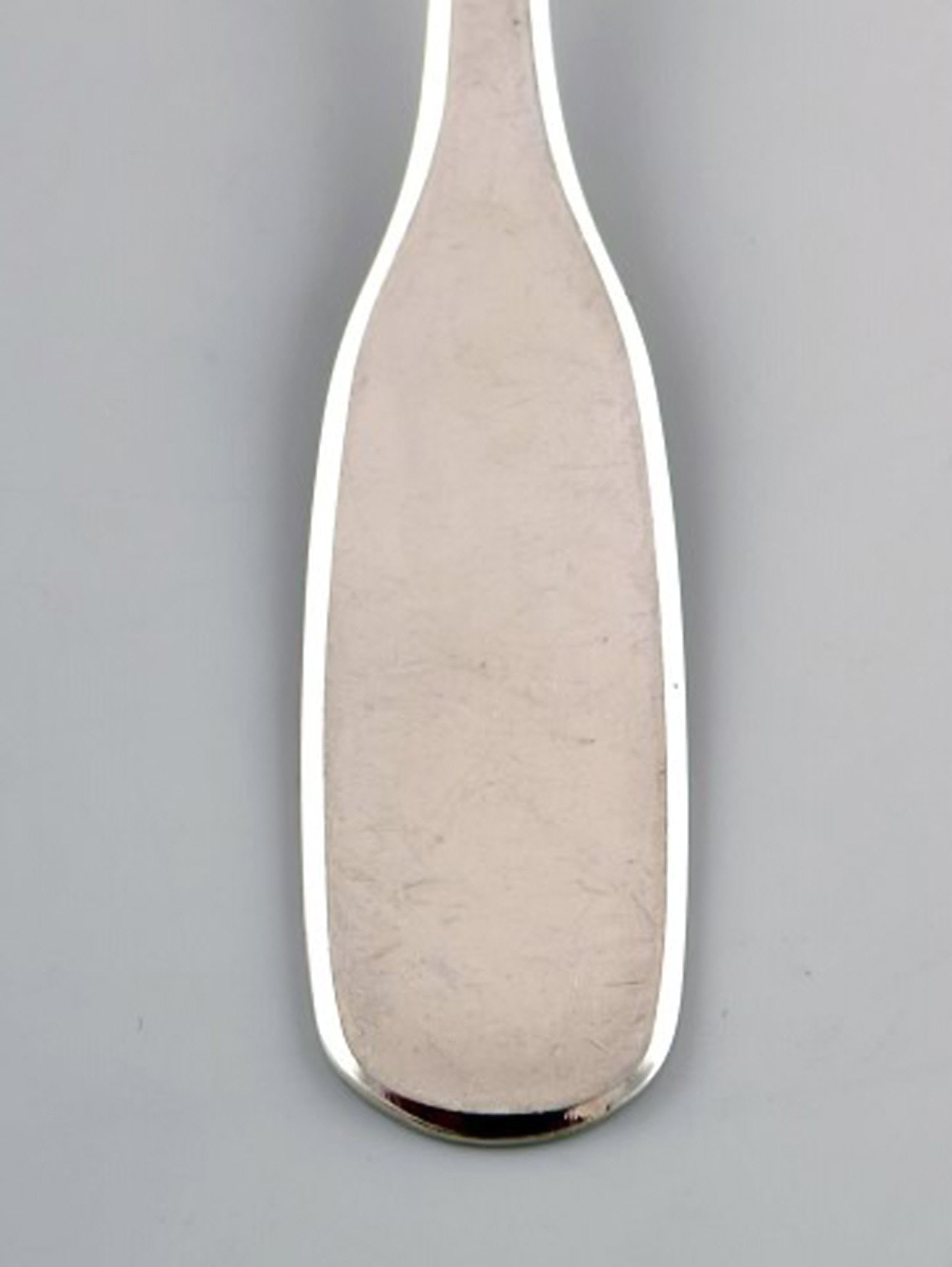 Hans Hansen cutlery Susanne lunch fork in sterling silver. - 2