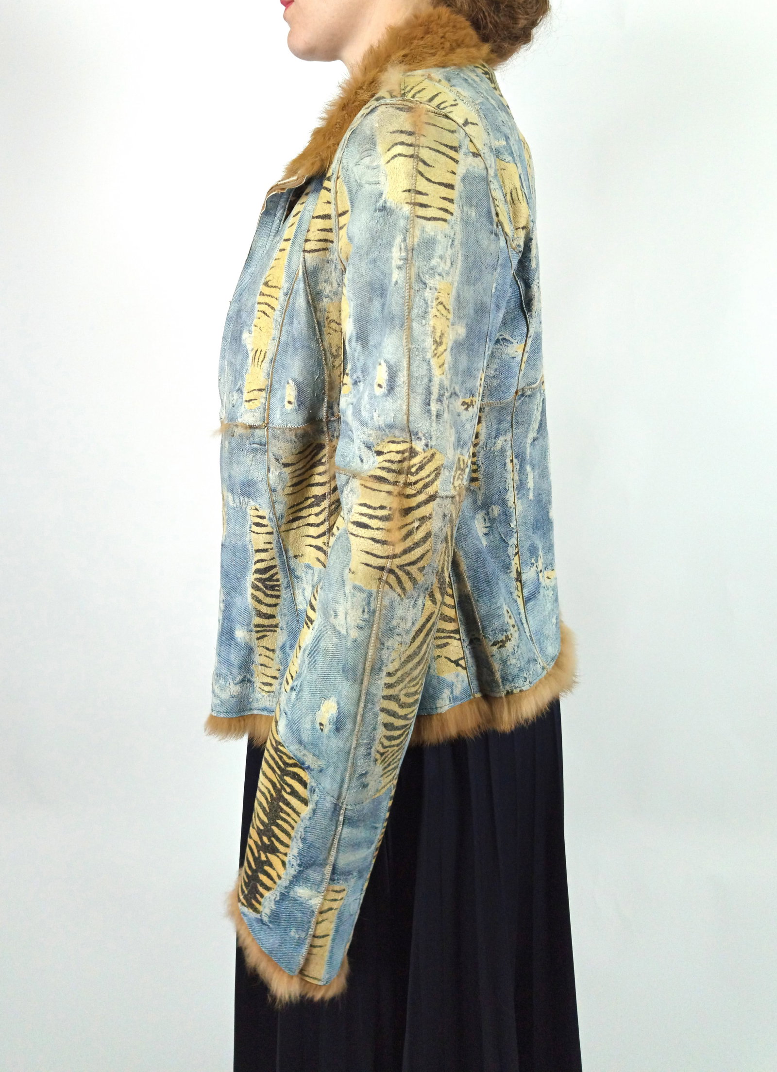 REVERSABLE LAPIN FUR JACKET EU: S ; US: 8 - 6