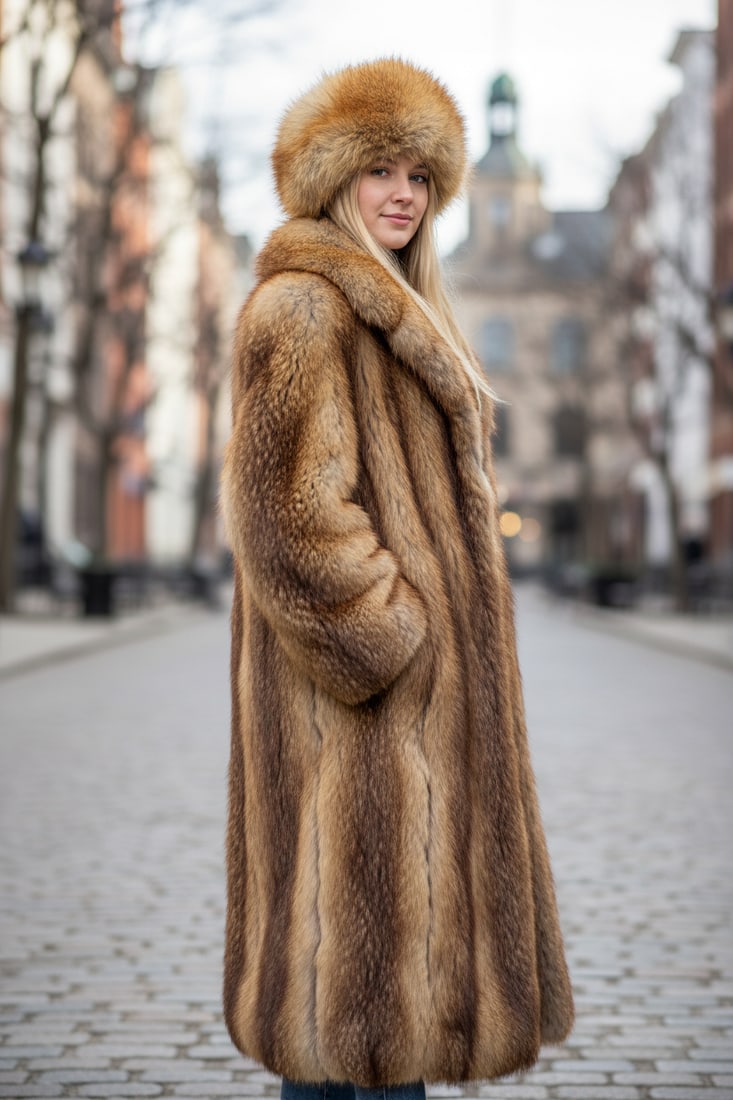 RED FOX FUR HAT (1 of 6)