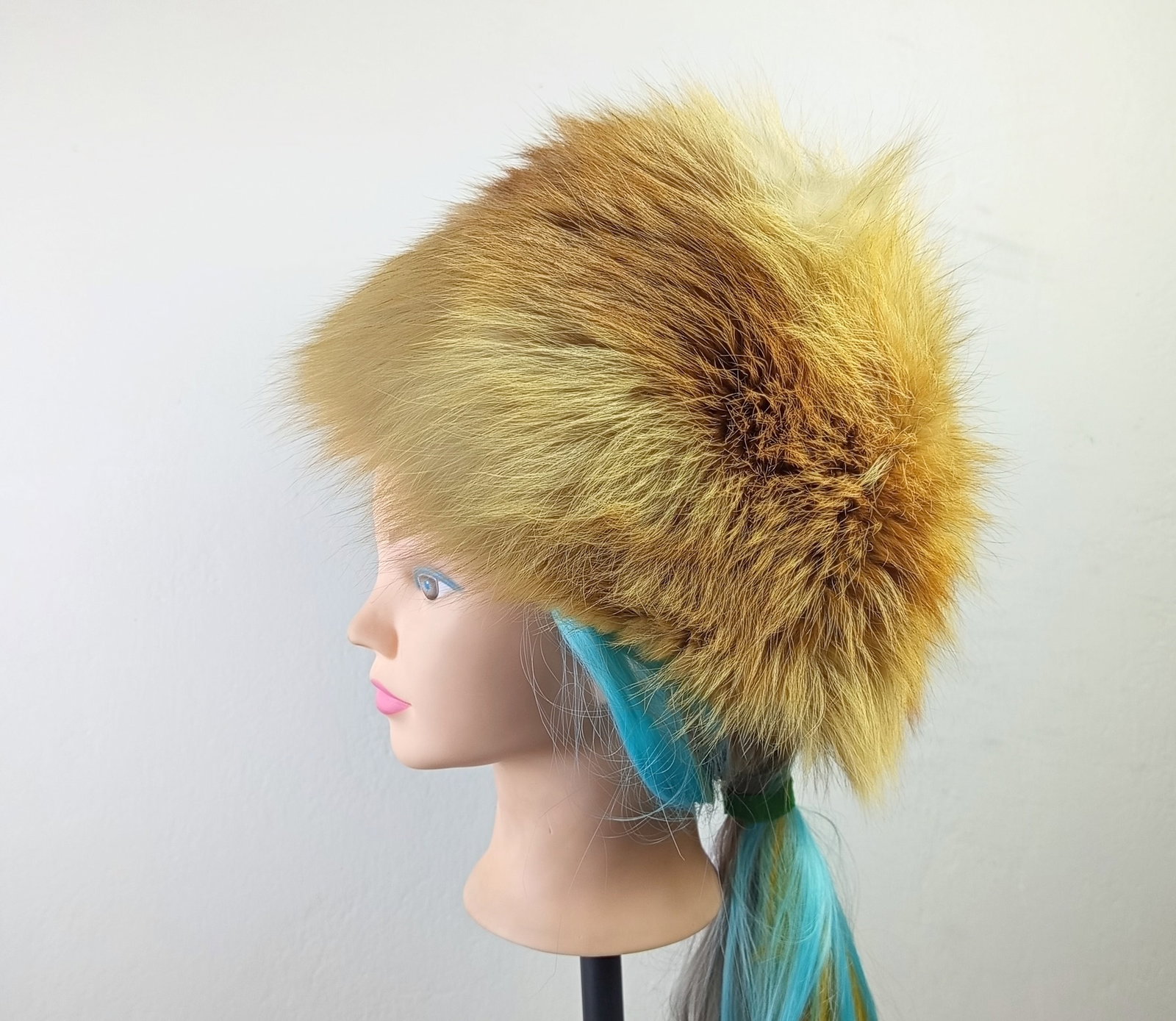 RED FOX FUR HAT - 4