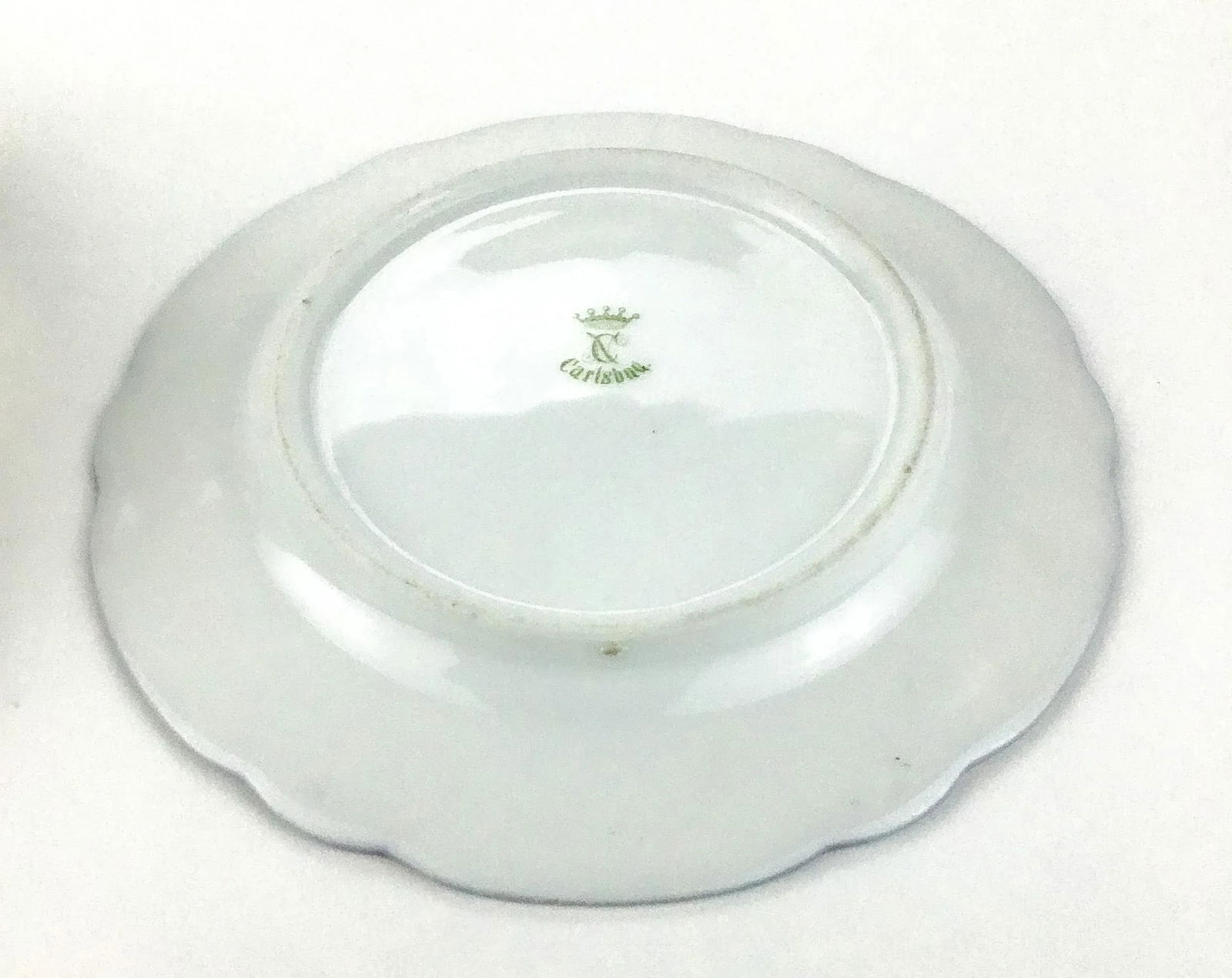 Rare Antique Carlsbad Austrian Plate Set Victorian Ladies Set of 4 - 10