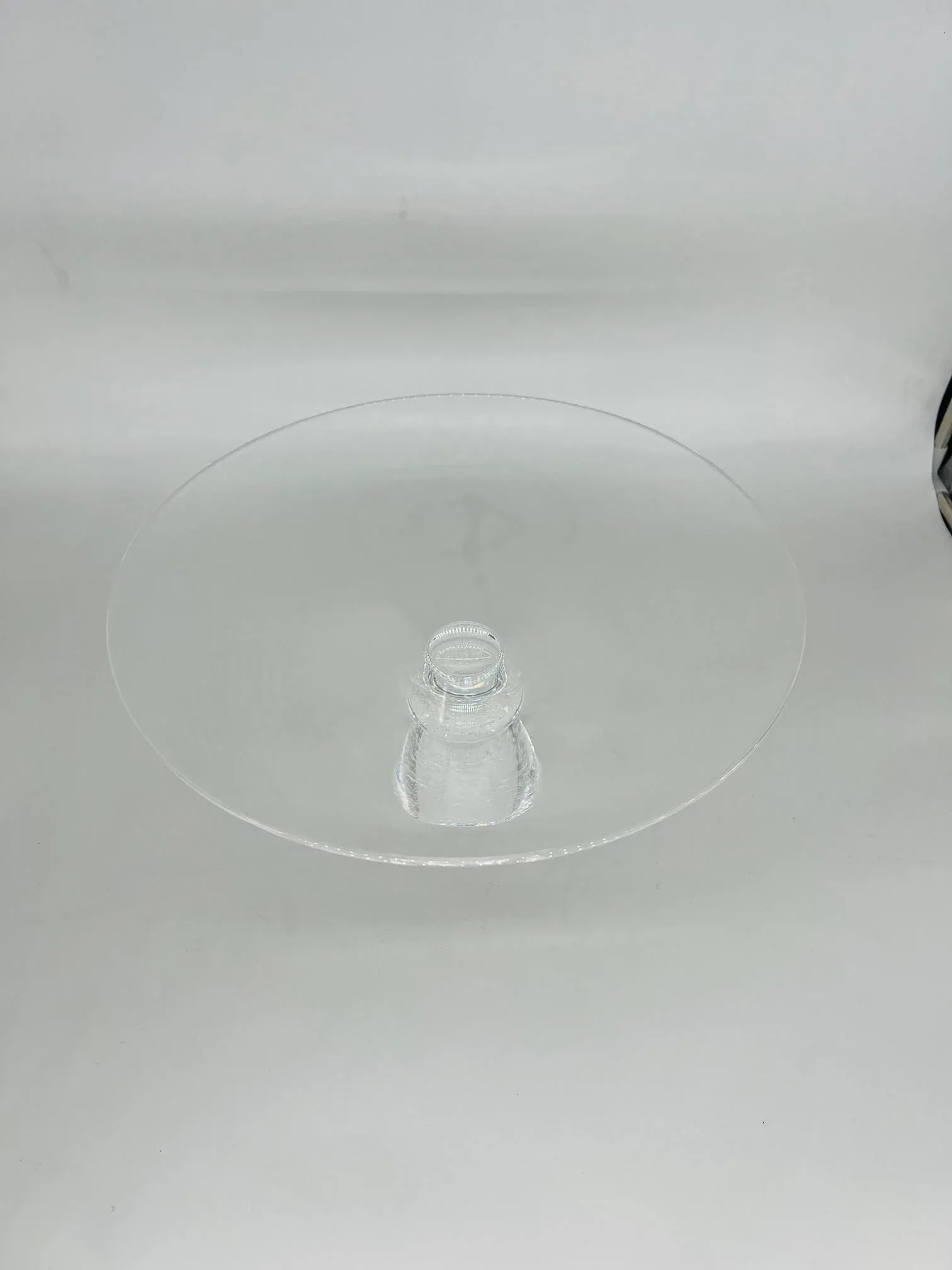 David Dowler for Steuben "Stardust" Pattern Centerpiece Bowl or Tazza Circa 1985 - 2