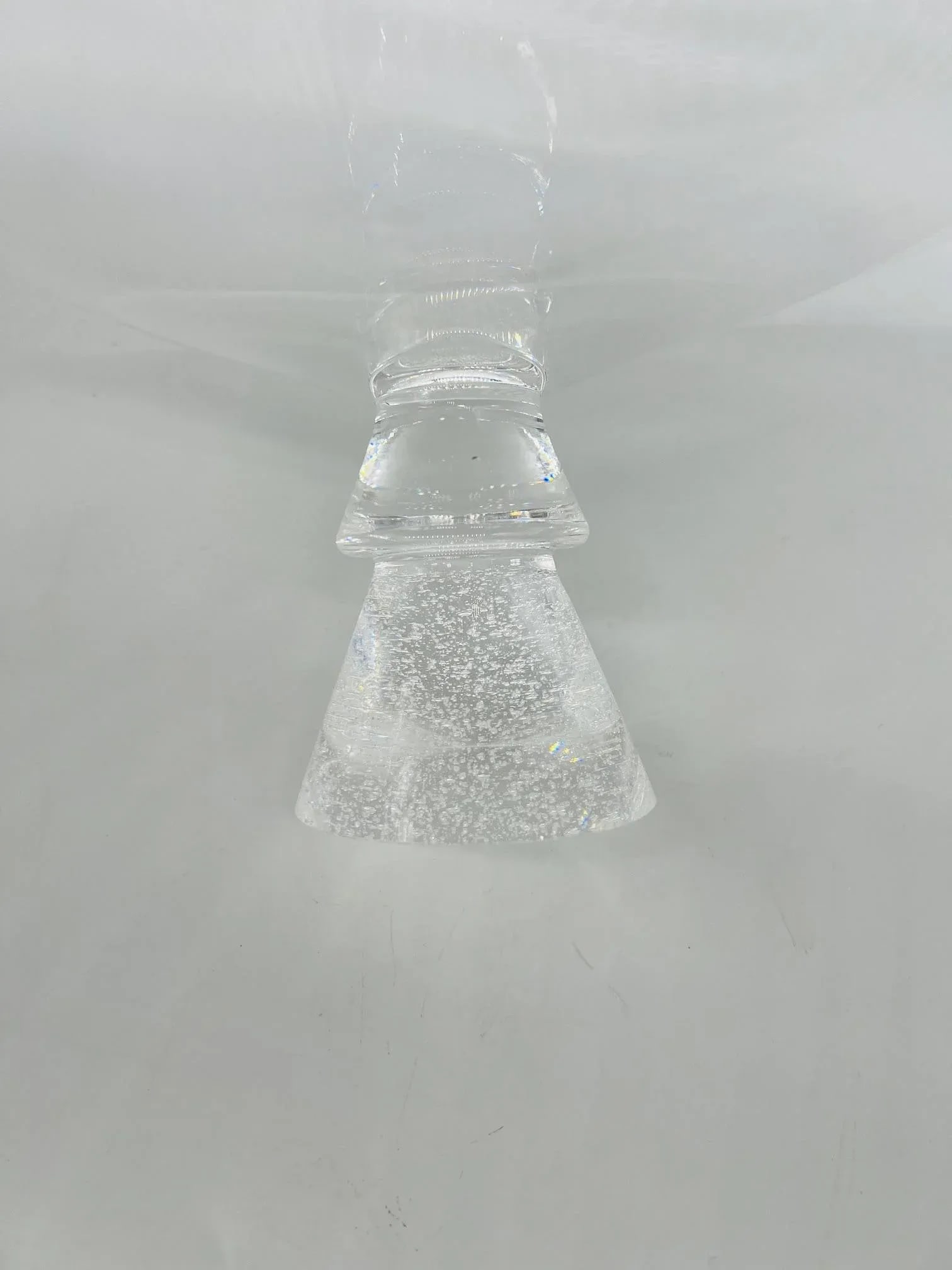 David Dowler for Steuben "Stardust" Pattern Centerpiece Bowl or Tazza Circa 1985 - 5