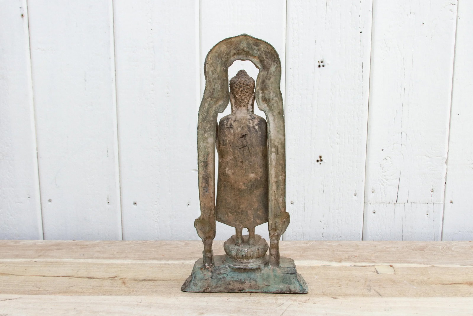 17th Century Bronze Standing Buddha - 6