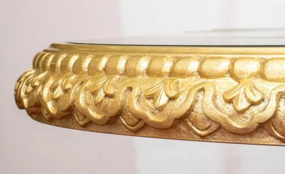 1960s Louis XIV Style Mirrored and Gilt Dining Table by Maison Jansen - 5