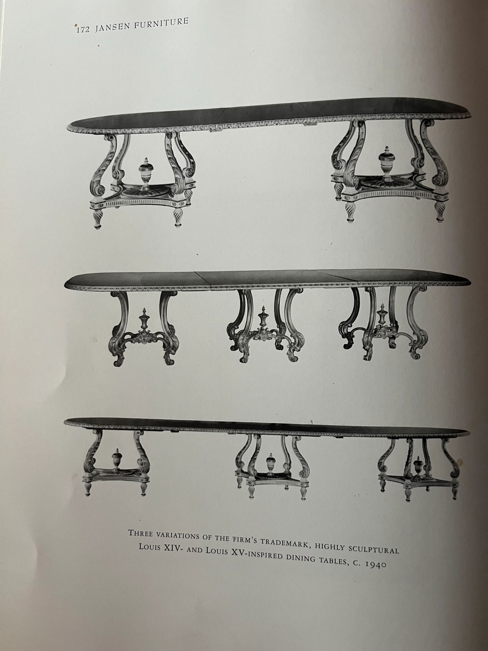 1960s Louis XIV Style Mirrored and Gilt Dining Table by Maison Jansen - 8