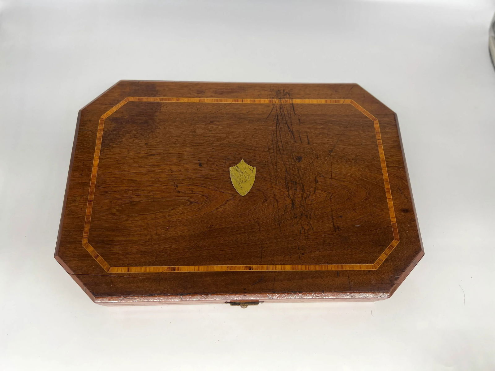 George Butler & Company 7 Piece Sterling Mounted Sheffield Cased Serving Set - 2