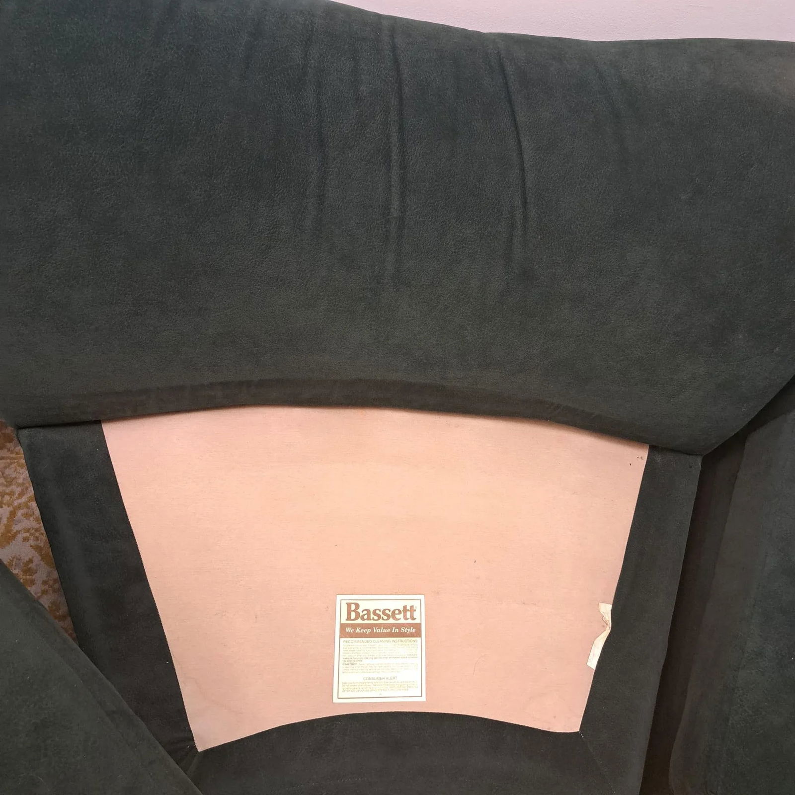 1990s Curved and Sculptural Postmodern Sectional and Ottoman - 6