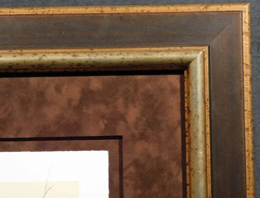 1990s Frank Howell "Dalton Canyon Winter Sparrow" Framed Hand Signed and Numbered Print - 3