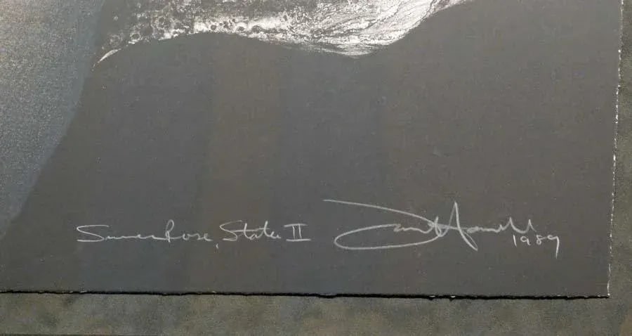 Frank Howell "Summer Rose St Ii" Framed Hand Signed & Numbered - 4