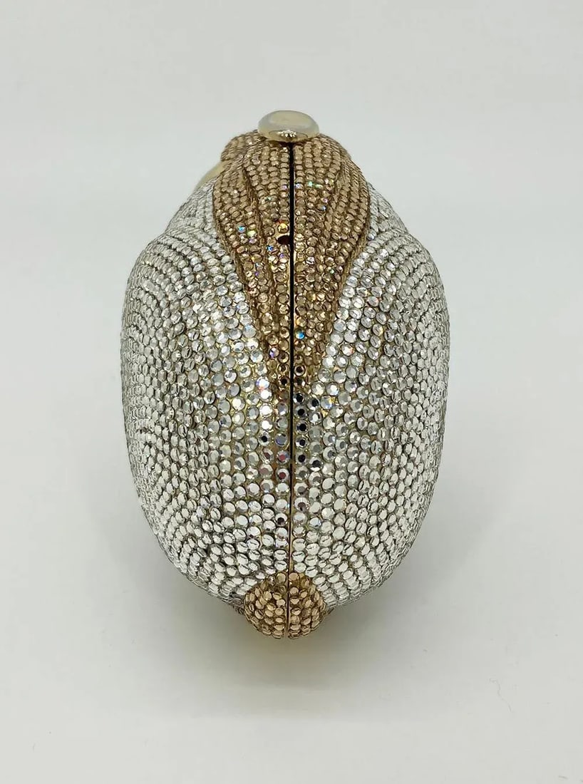Judith Leiber Swarovski Crystal Rabbit Minaudiere - 5
