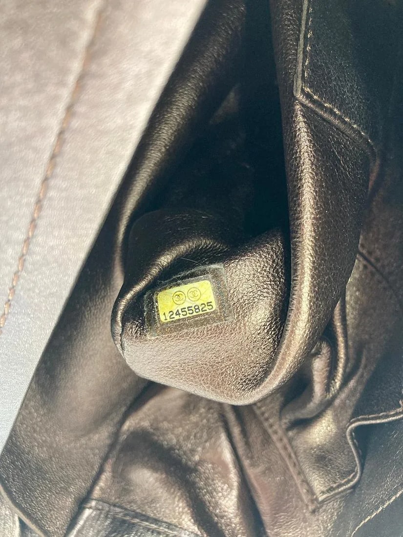 Chanel Metallic Bronze Quilted Leather Classic Flap Shopping Tote - 4