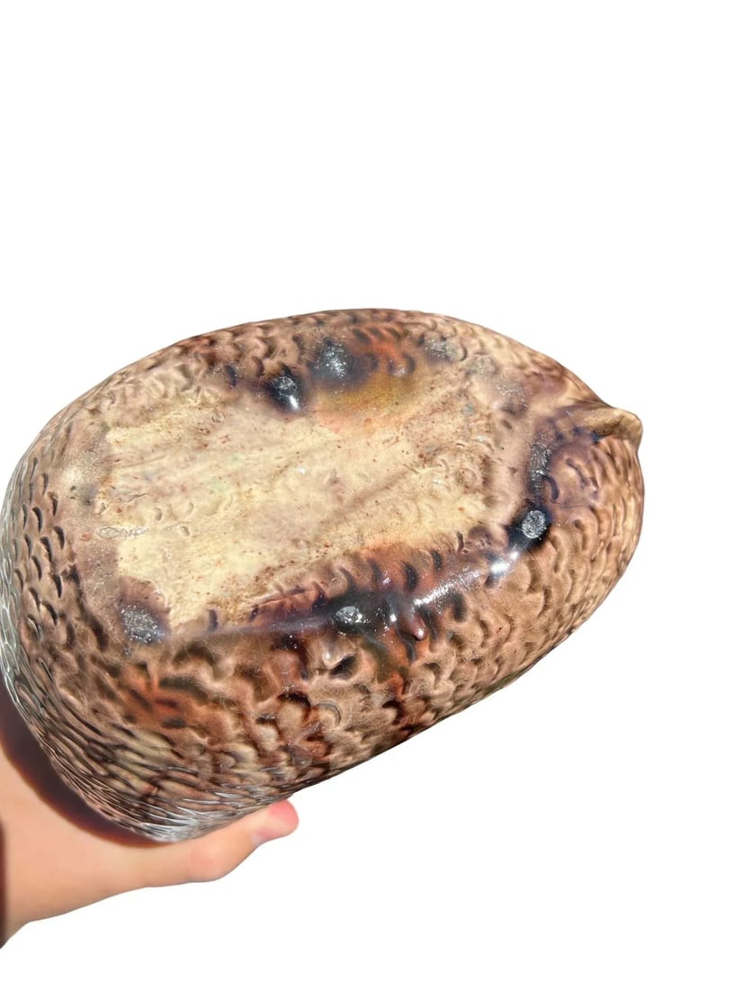 Unusual 19th Century Large Eel Form Majolica Pottery Pitcher - 9