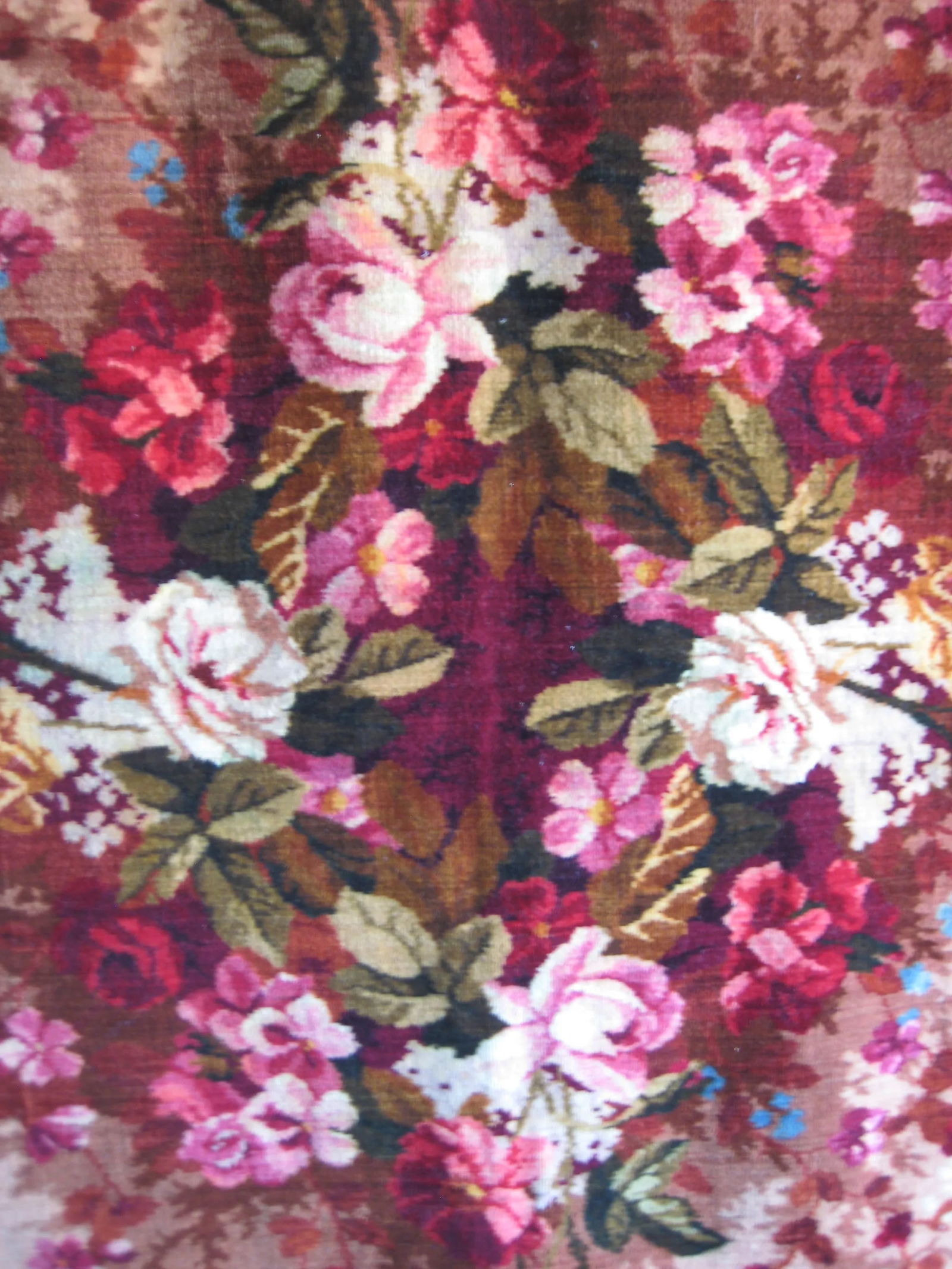 Late 19th Century French Napoleon III Velvet Tablecloth - 7