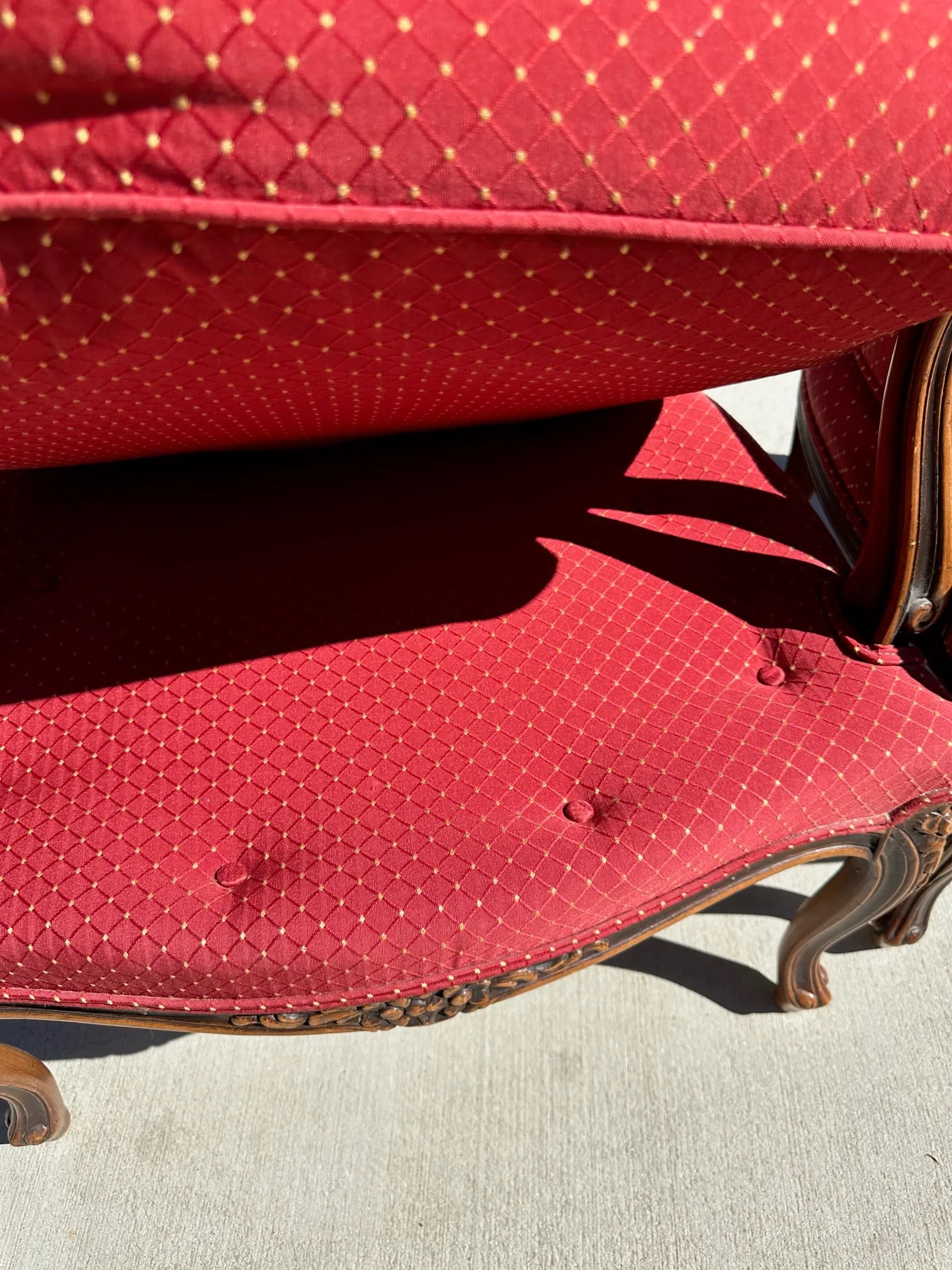 Antique French Louis XV Cane Back Berger's Chairs-A Pair - 7