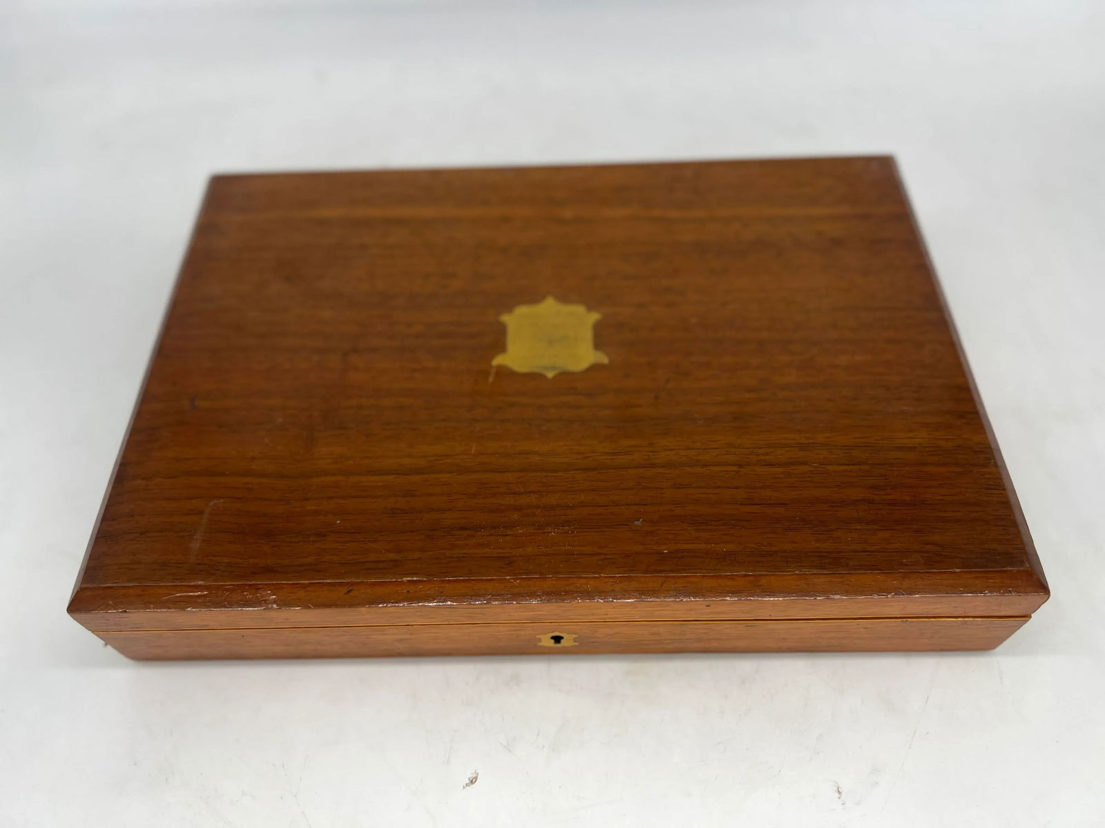 24 Pc., Cased Set of Engraved g.h. Whitaker Silver Fish or Dessert Service - 6