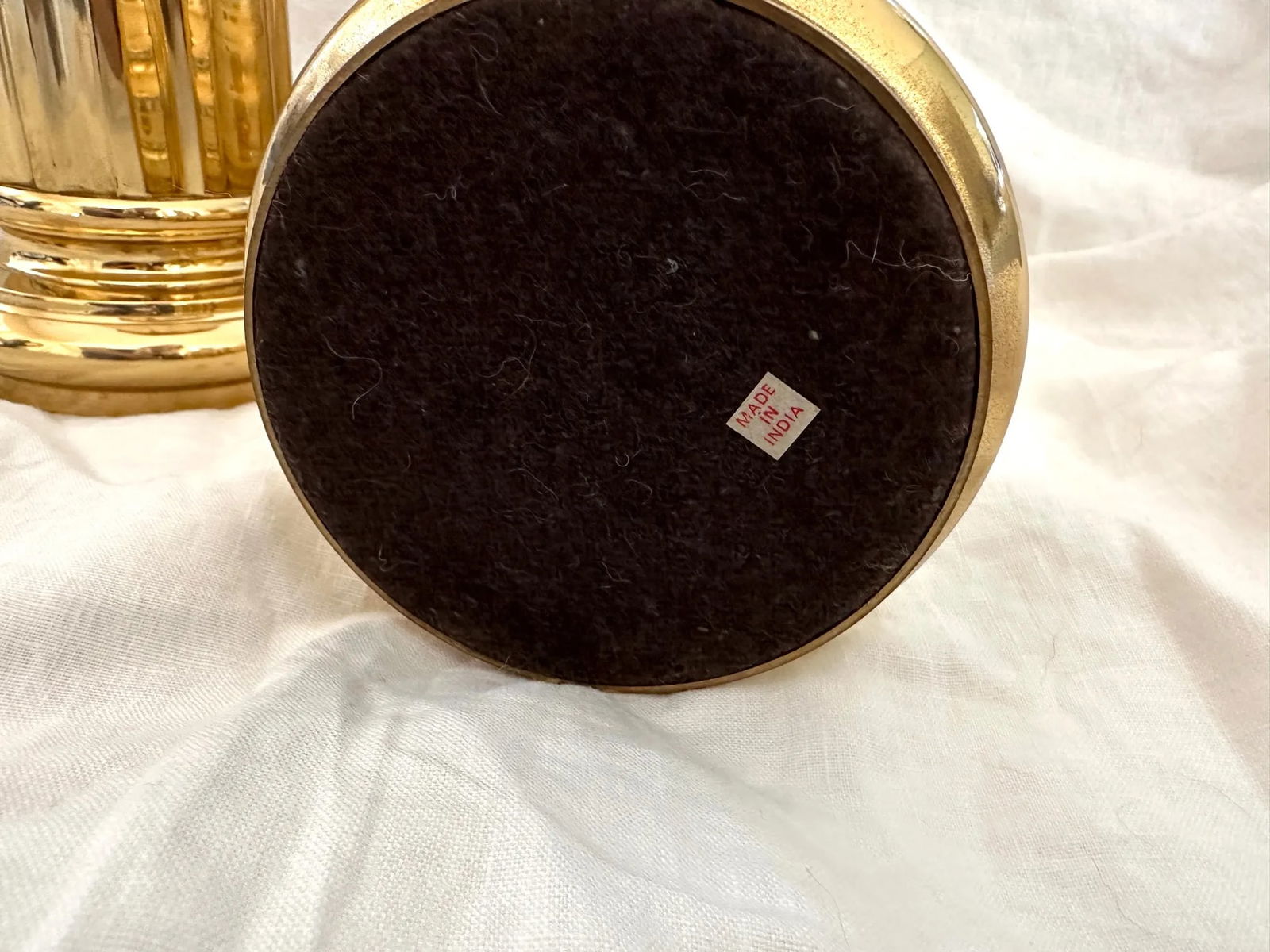 Brass Roman Doric Column Candle Holders-A Pair - 6