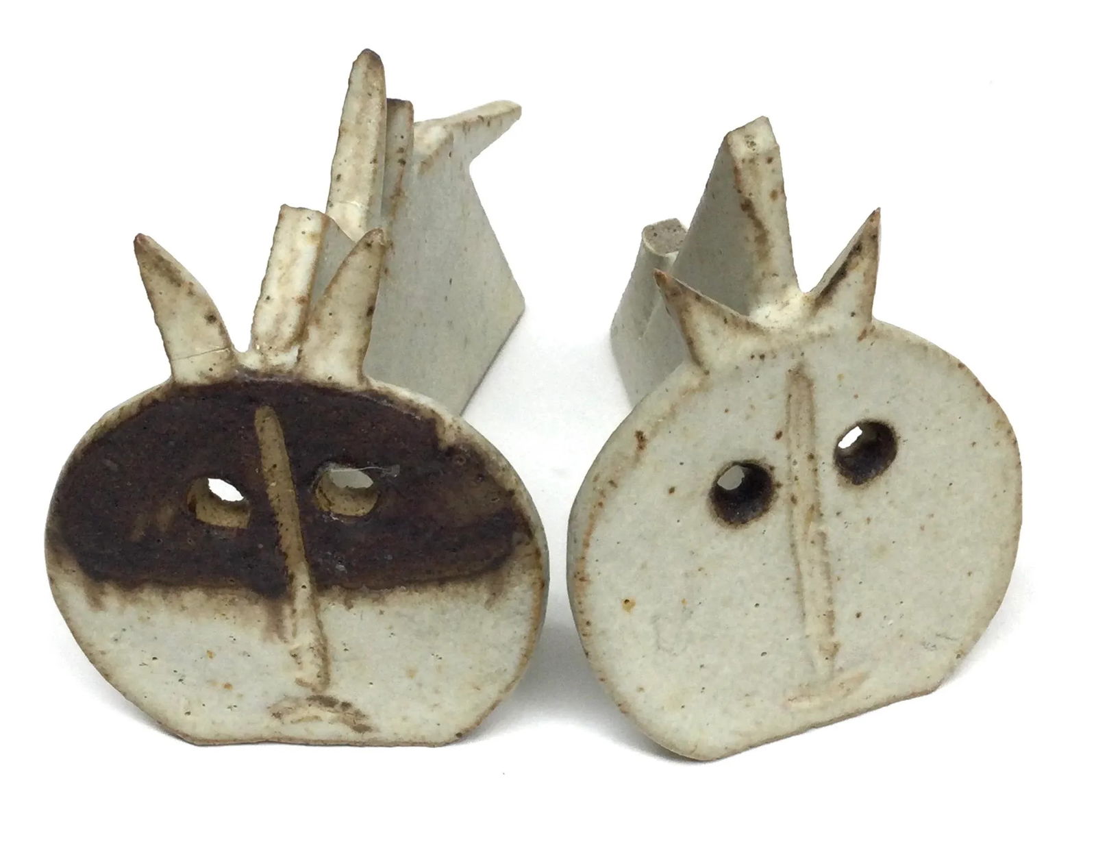 1970's Pair of Cat Sculptures by Bruno Gambone - 4