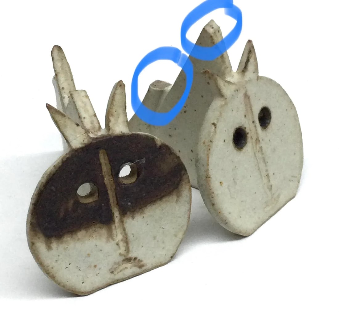 1970's Pair of Cat Sculptures by Bruno Gambone - 7