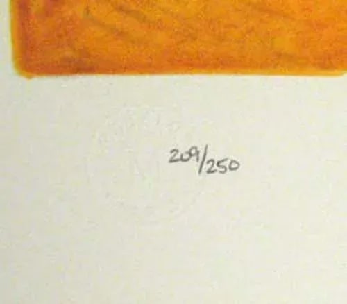 Alexandra Nechita "Sprinkle the Joy of Peace" Signed Original Lithograph - 2