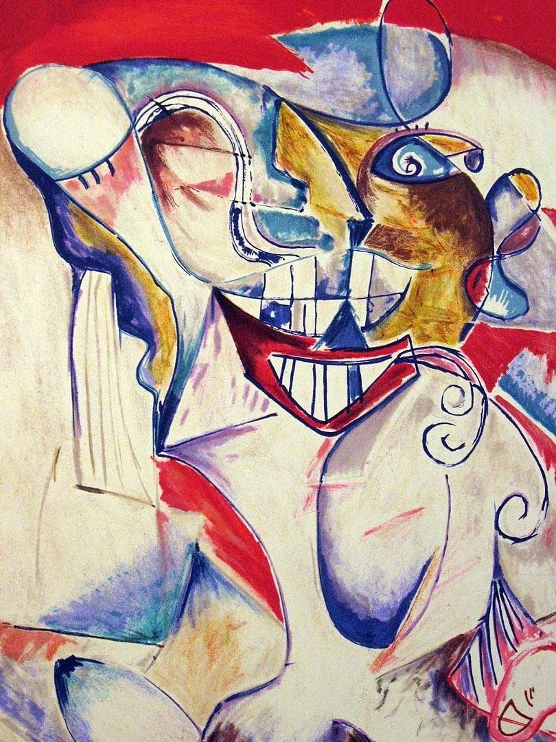 Alexandra Nechita "Spring Love" Signed Framed Original Lithograph - 5