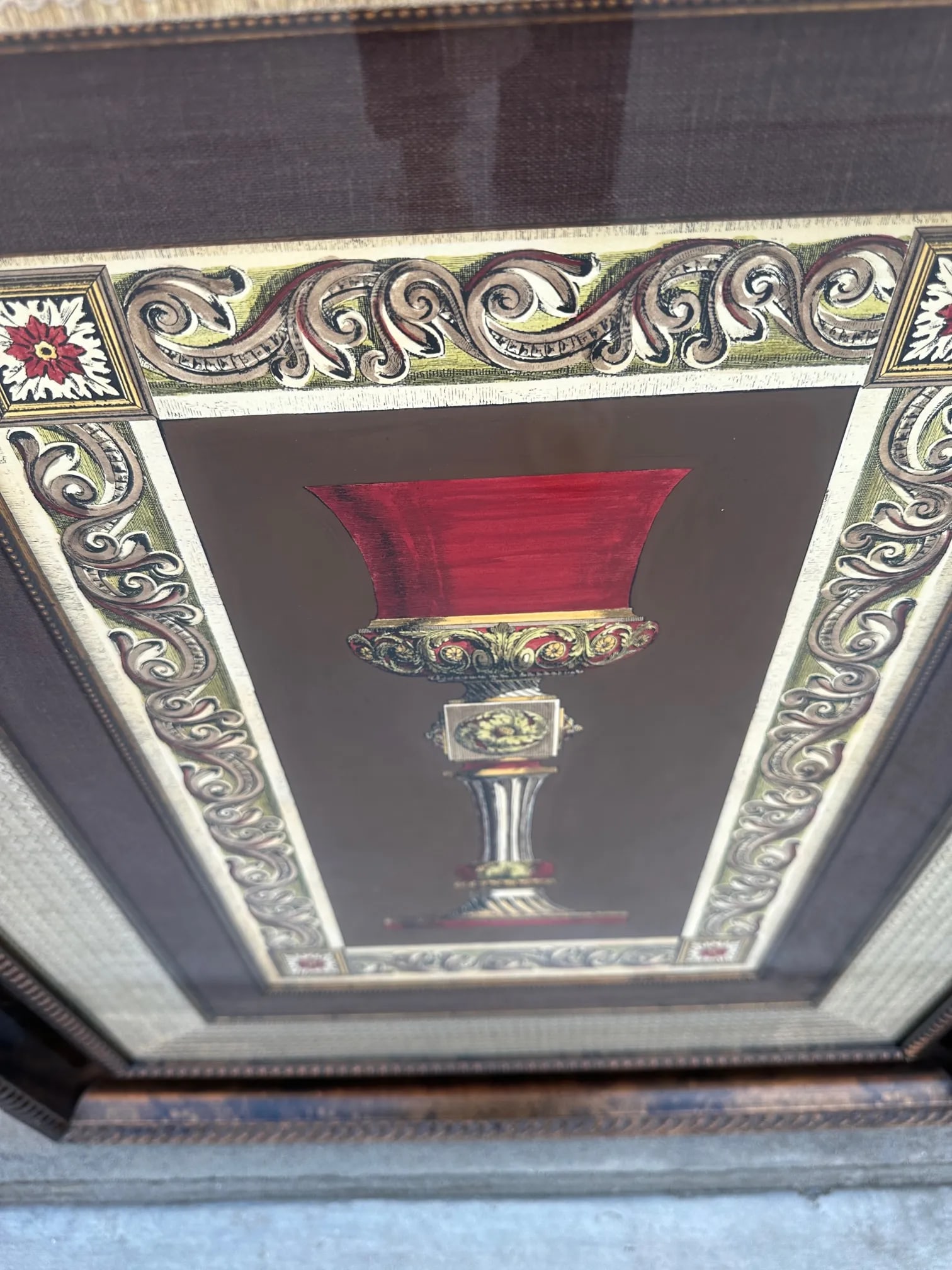 Pair of Bernhardt De La Fosse Wine Goblet Prints 1 & 2 - 2